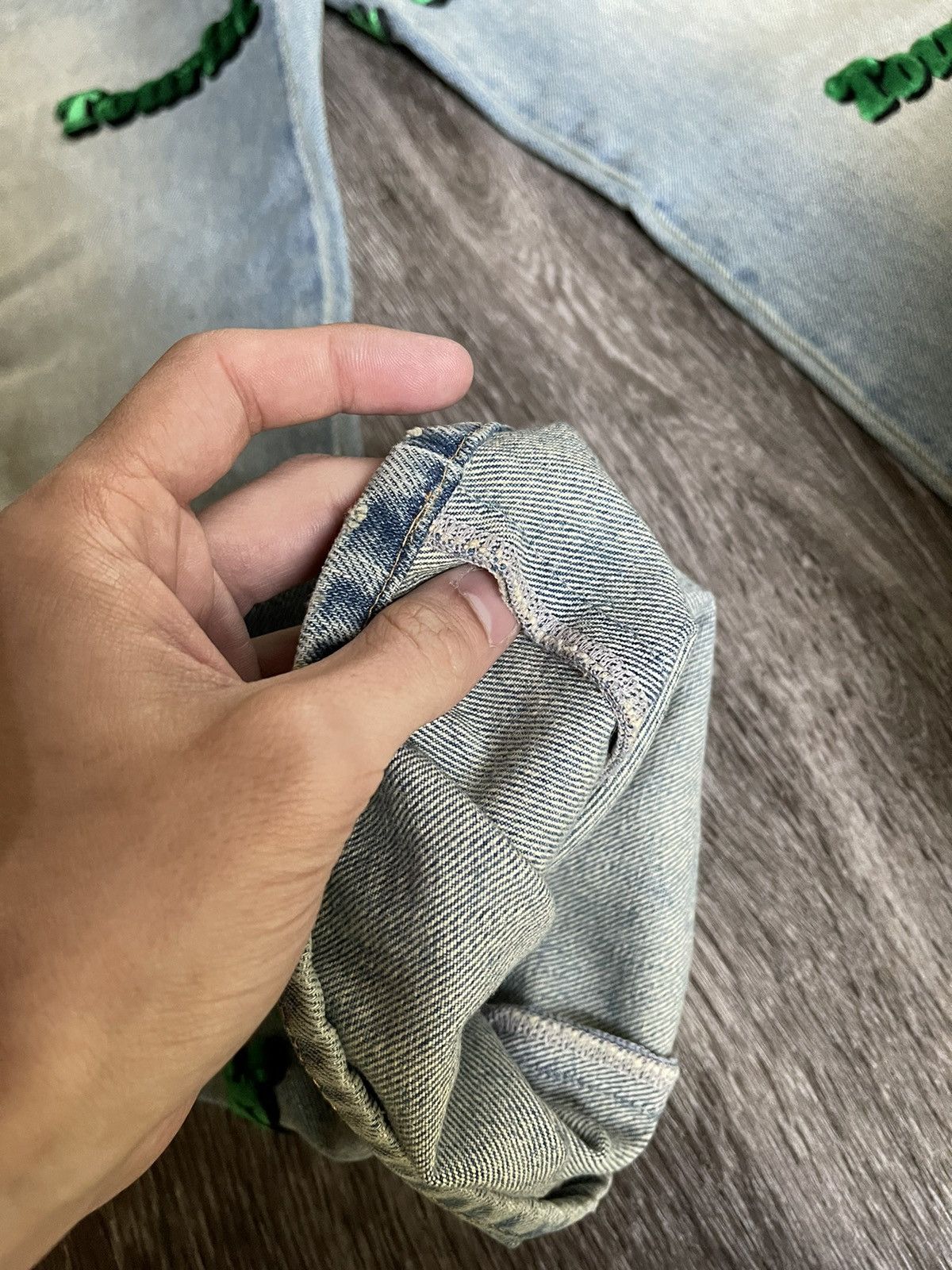 Louis Vuitton Louis Vuitton Tourist vs Purist Denim Jeans Size US 30 / EU 46 - 11 Thumbnail