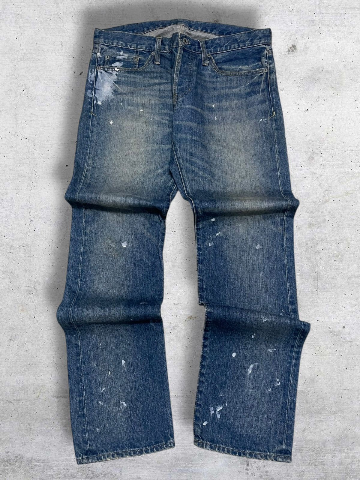 VINTAGE STOOGE & CO JAPAN DESIGNER 90S SPLASH STYLE OG DENIM