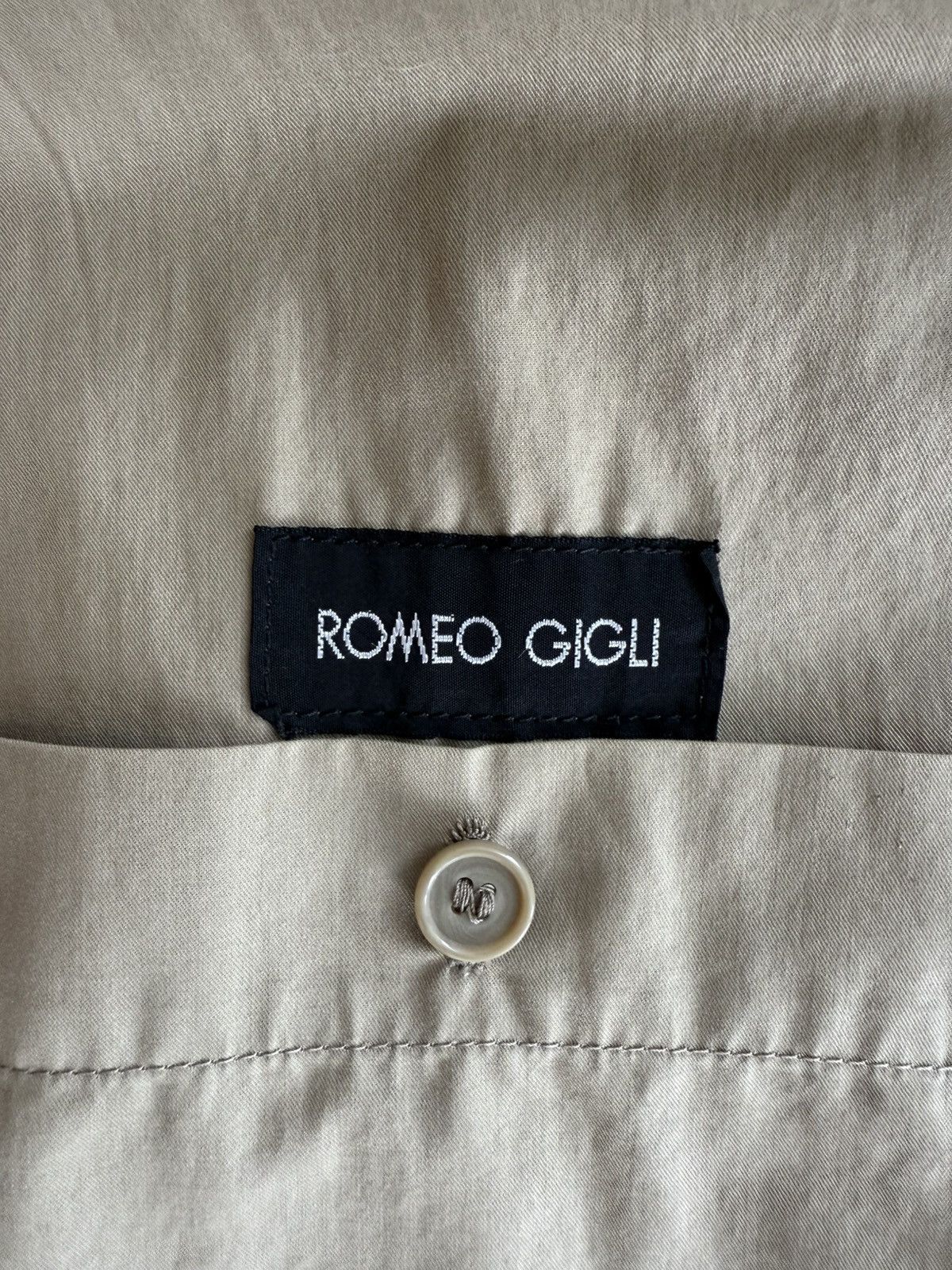 Romeo Gigli Romeo Gigli Trenchcoat Size US L / EU 52-54 / 3 - 6 Thumbnail