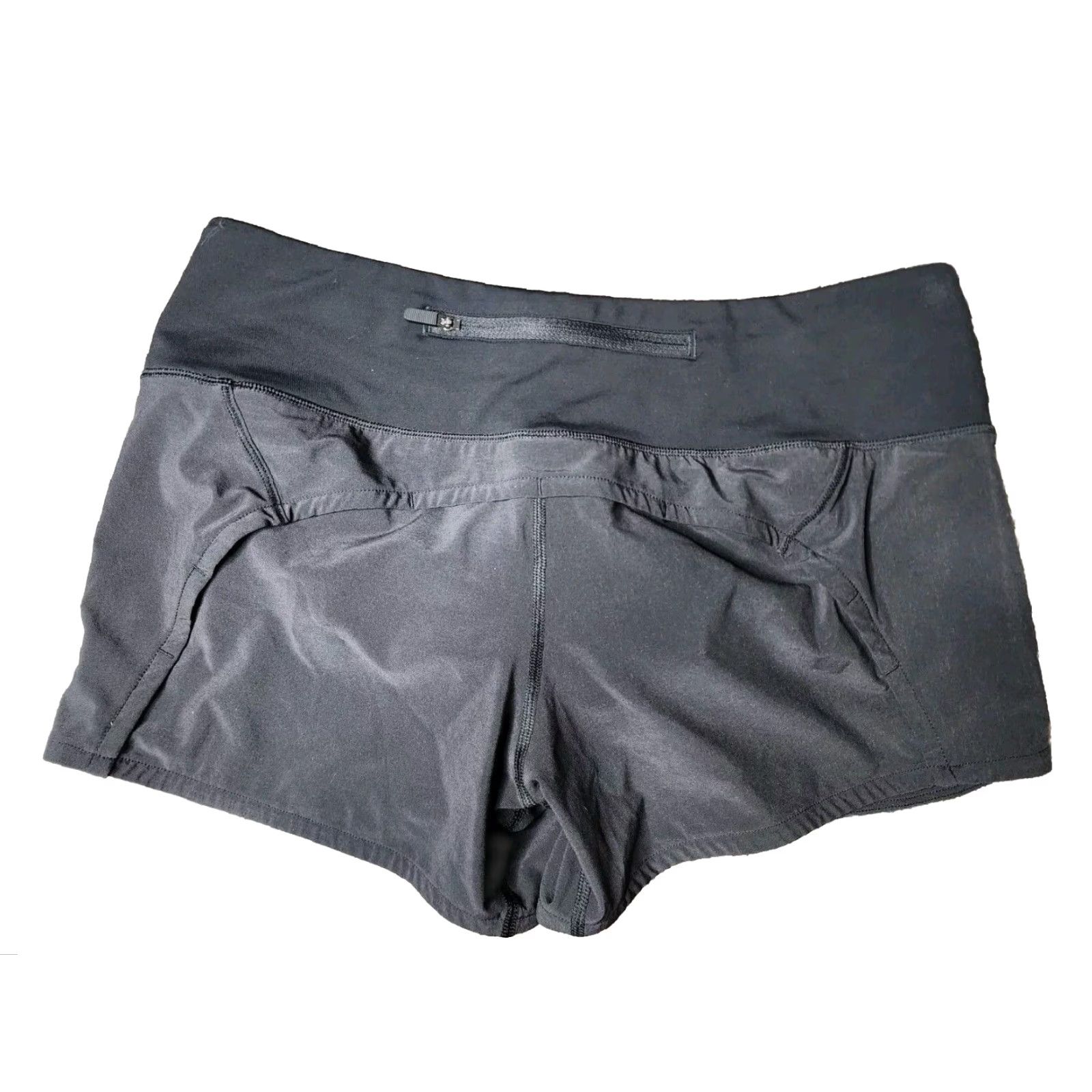 Lululemon Vintage Lululemon Women's 6 Run Times Shorts 4" Black Athletic Activewear Size 28" / US 6 / IT 42 - 2 Thumbnail