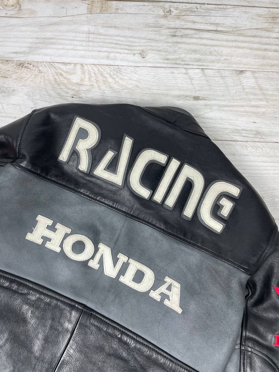 Honda Vintage Honda Racing Leather Motorcycle Jacket Moto Size US XS / EU 42 / 0 - 17 Thumbnail