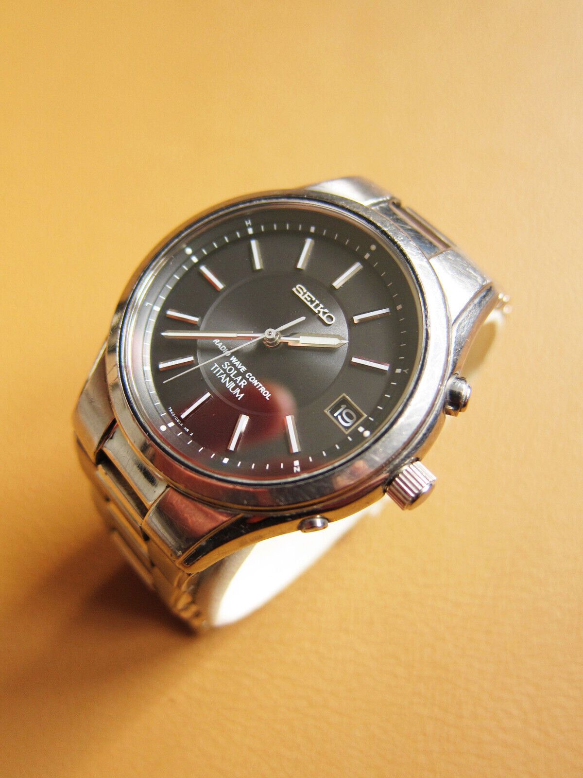 Seiko SEIKO 7B42-0AN0 Solar RadioWave Control Titanium Men's Watch Size ONE SIZE - 3 Thumbnail