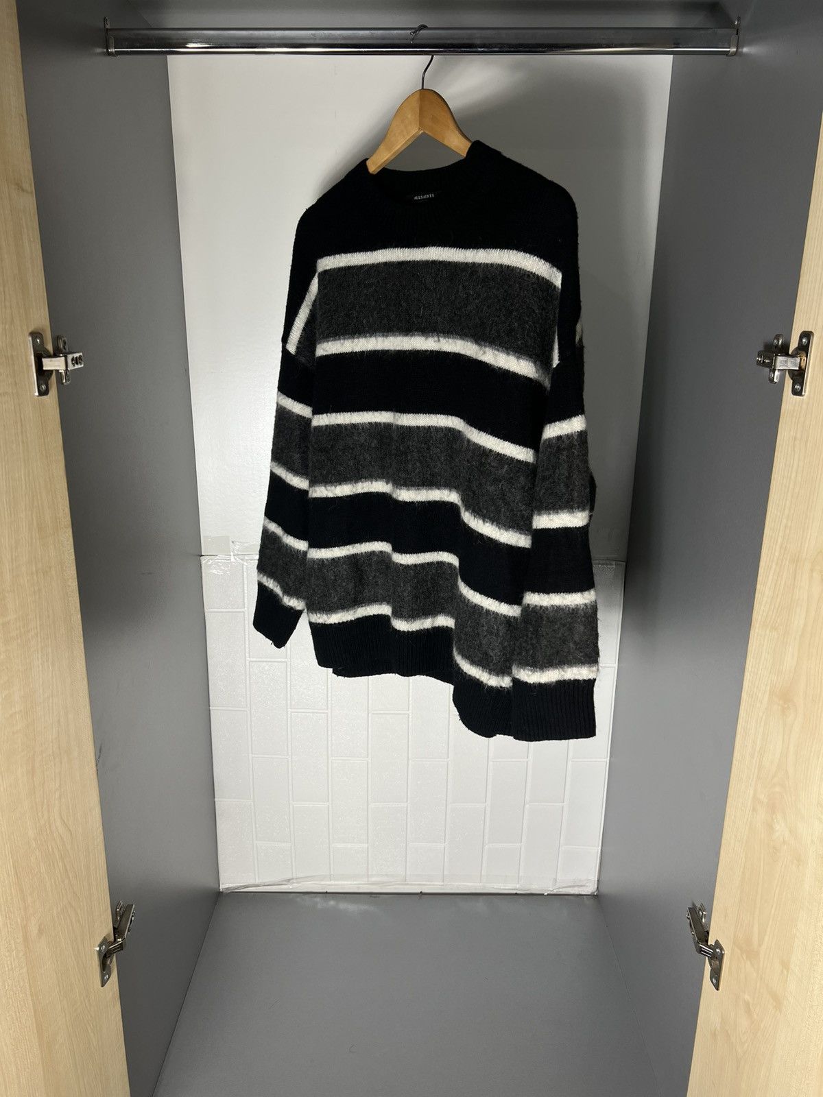 Allsaints ALLSAINTS DESIGNER SWEATER WOOL KNIT JAPANESE BRAND LUXURY Size US M / EU 48-50 / 2 - 8 Thumbnail