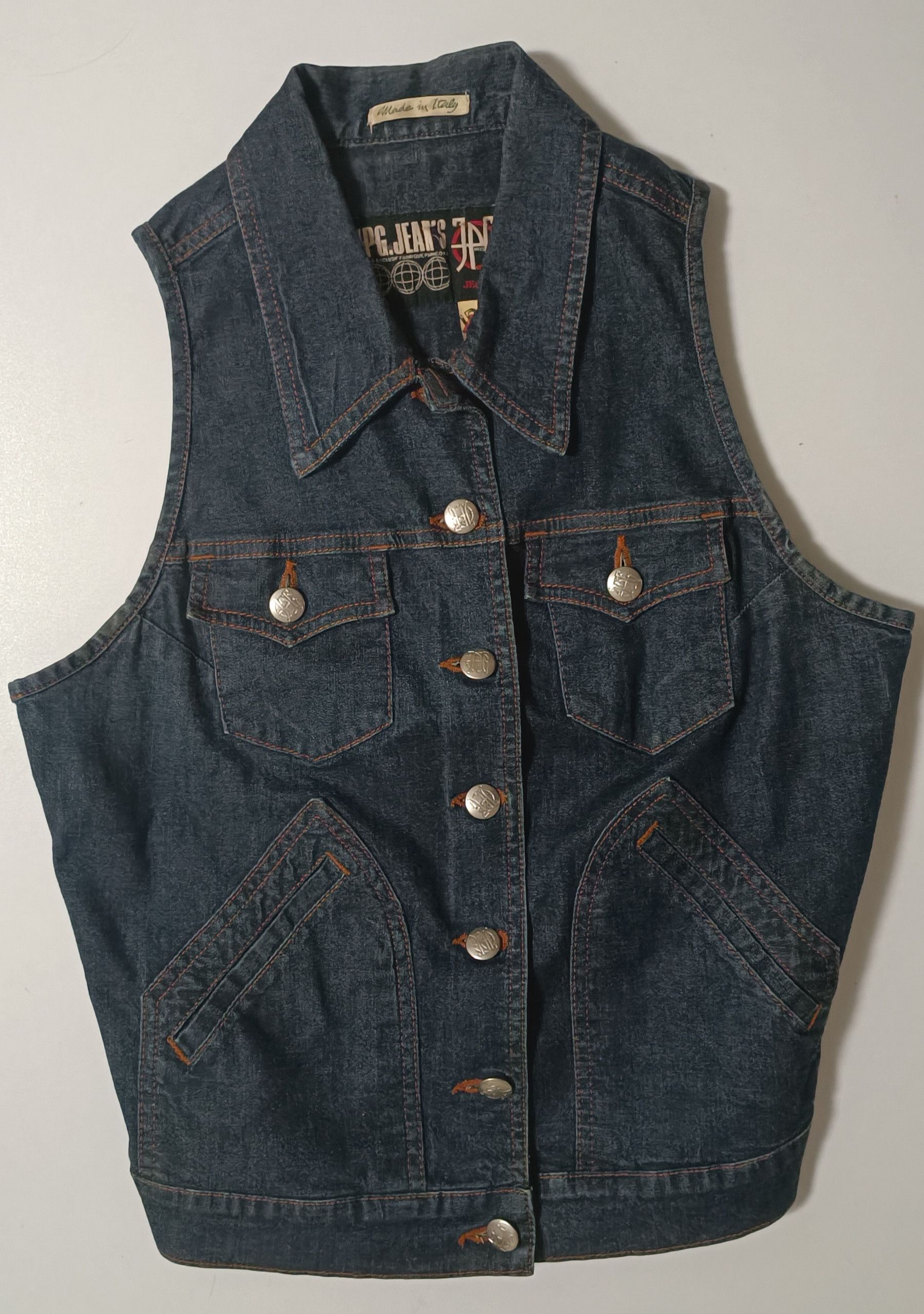 Jean Paul Gaultier SS2000 - Detachable short jacket Size M / US 6-8 / IT 42-44 - 15 Thumbnail