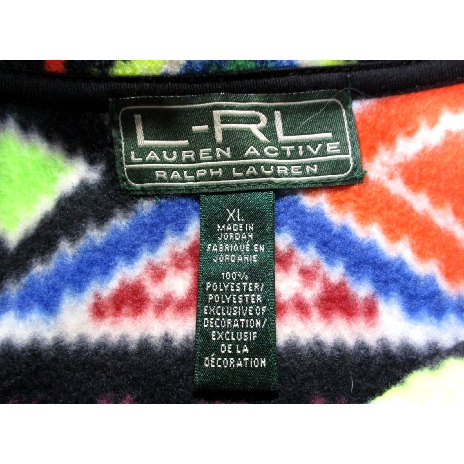 Ralph Lauren Ralph Lauren Vest Jacket Womens XL Colorful Aztec Fleece Active Outdoors Hiking Size XL / US 12-14 / IT 48-50 - 6 Thumbnail