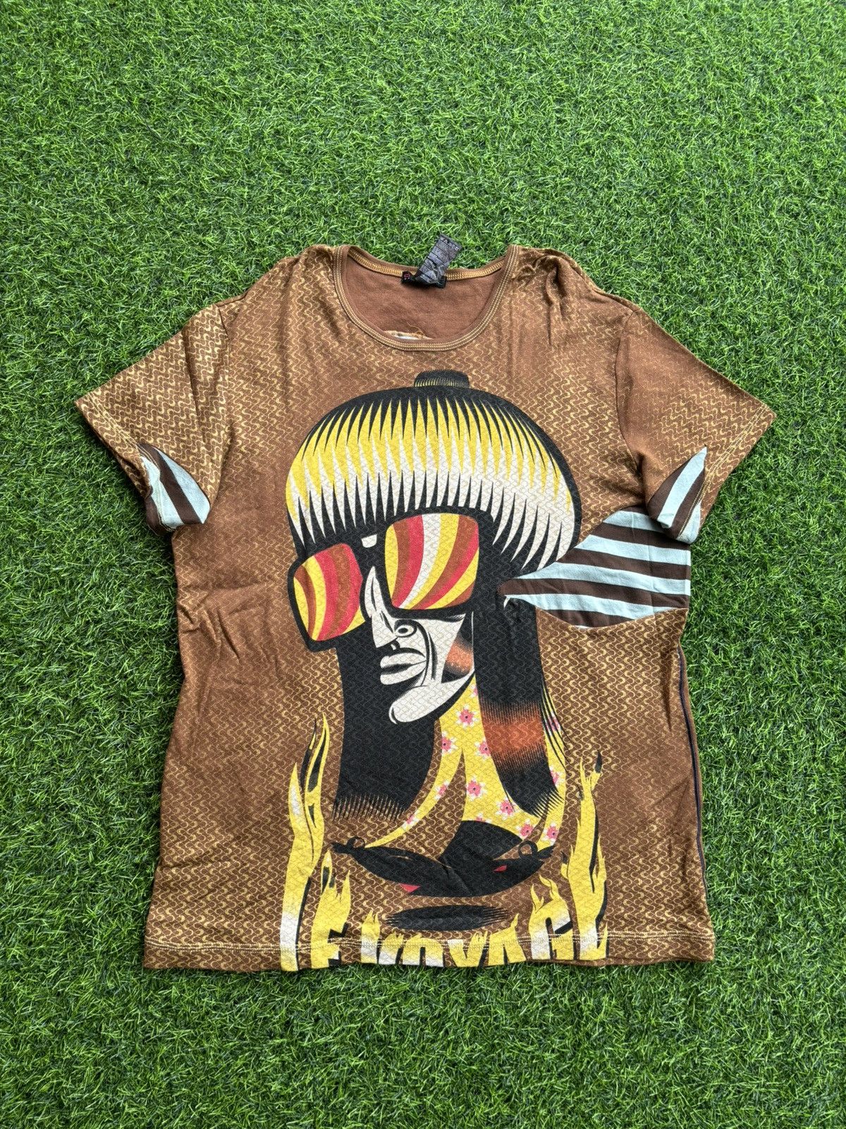 Hysteric Glamour Y2k Oustok Art Tshirt Size US L / EU 52-54 / 3 - 1 Thumbnail