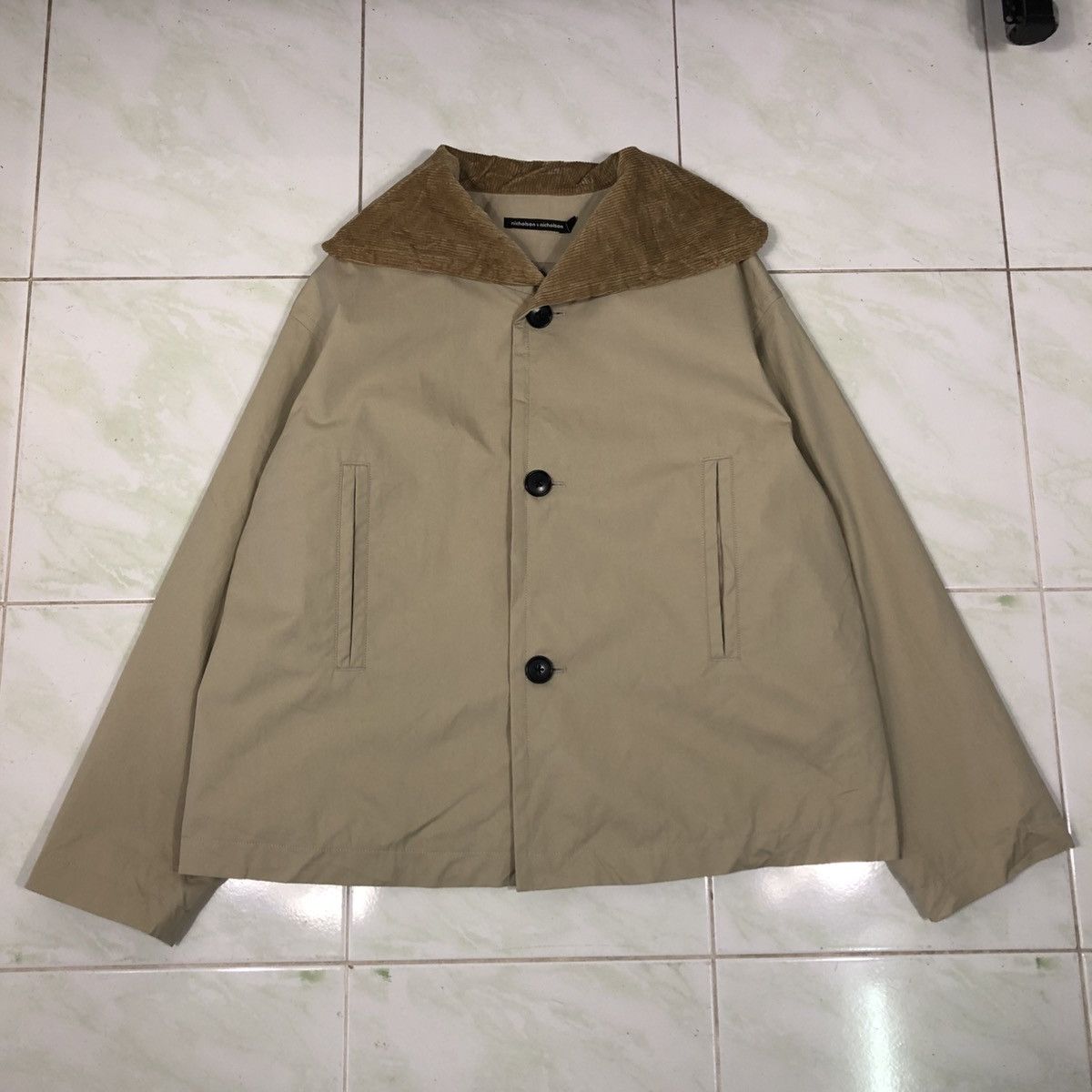 Japanese Brand Vintage Deck Jacket Style Shawl Collar Nicholson Size US M / EU 48-50 / 2 - 1 Thumbnail