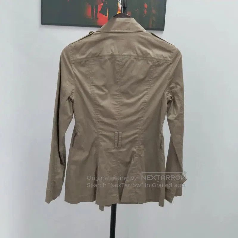 Burberry Burberry M Size Spring Autumn Light Beige Short Trench. Size M / US 6-8 / IT 42-44 - 2 Thumbnail