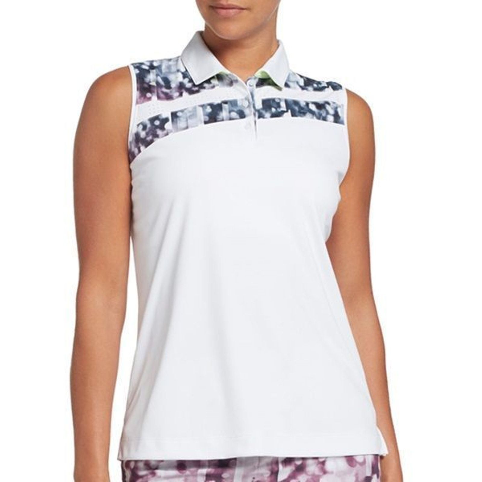 Other NWT SLAZENGER Sleeveless White Golf Pickleball Tennis Polo Size XS / US 0-2 / IT 36-38 - 9 Thumbnail