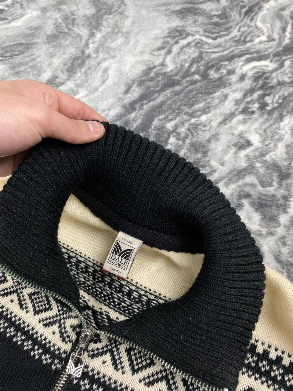 Dale Of Norway Vintage Dale Of Norway Wool Full Zip Knit Sweater Men Size US XXL / EU 58 / 5 - 5 Thumbnail