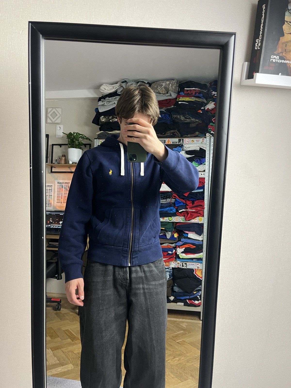 Polo Ralph Lauren Vintage 90’s Polo Ralph Lauren Zip Up Hoodie Hype Y2k Rare Size US M / EU 48-50 / 2 - 3 Thumbnail