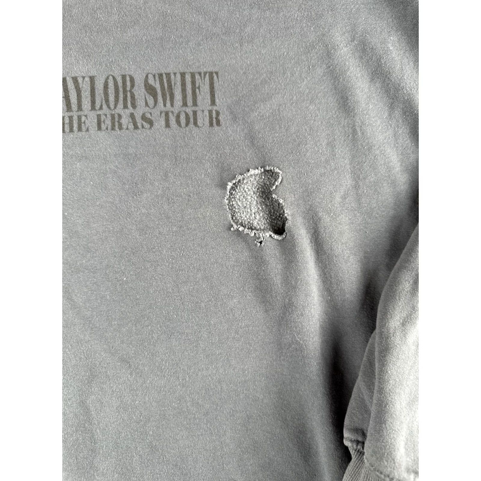 Vintage Taylor Swift The Eras Tour Crewneck Sweatshirt Navy Gray Oversized L Tour Merch Womens Size L / US 10 / IT 46 - 4 Thumbnail