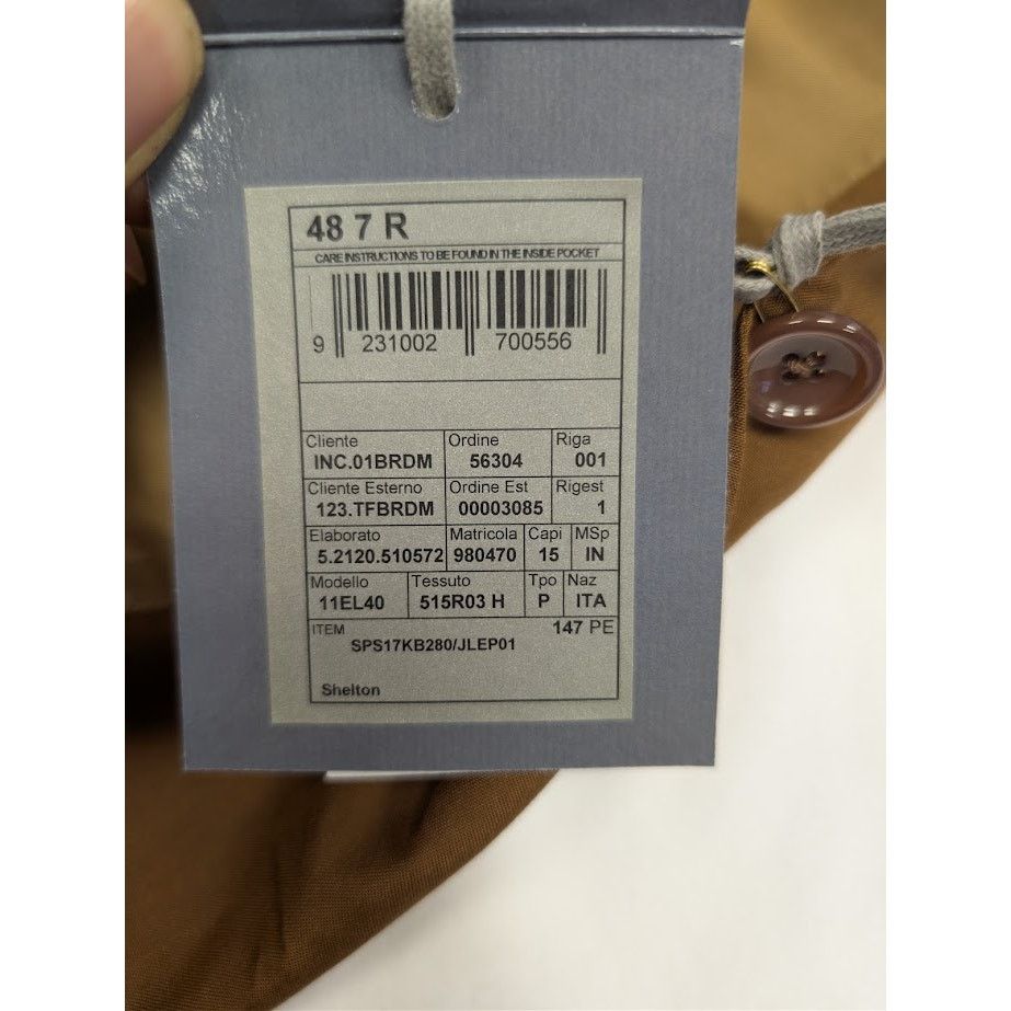 Tom Ford o1rshd1 Blazer Jacket in Brown Size US M / EU 48-50 / 2 - 18 Thumbnail