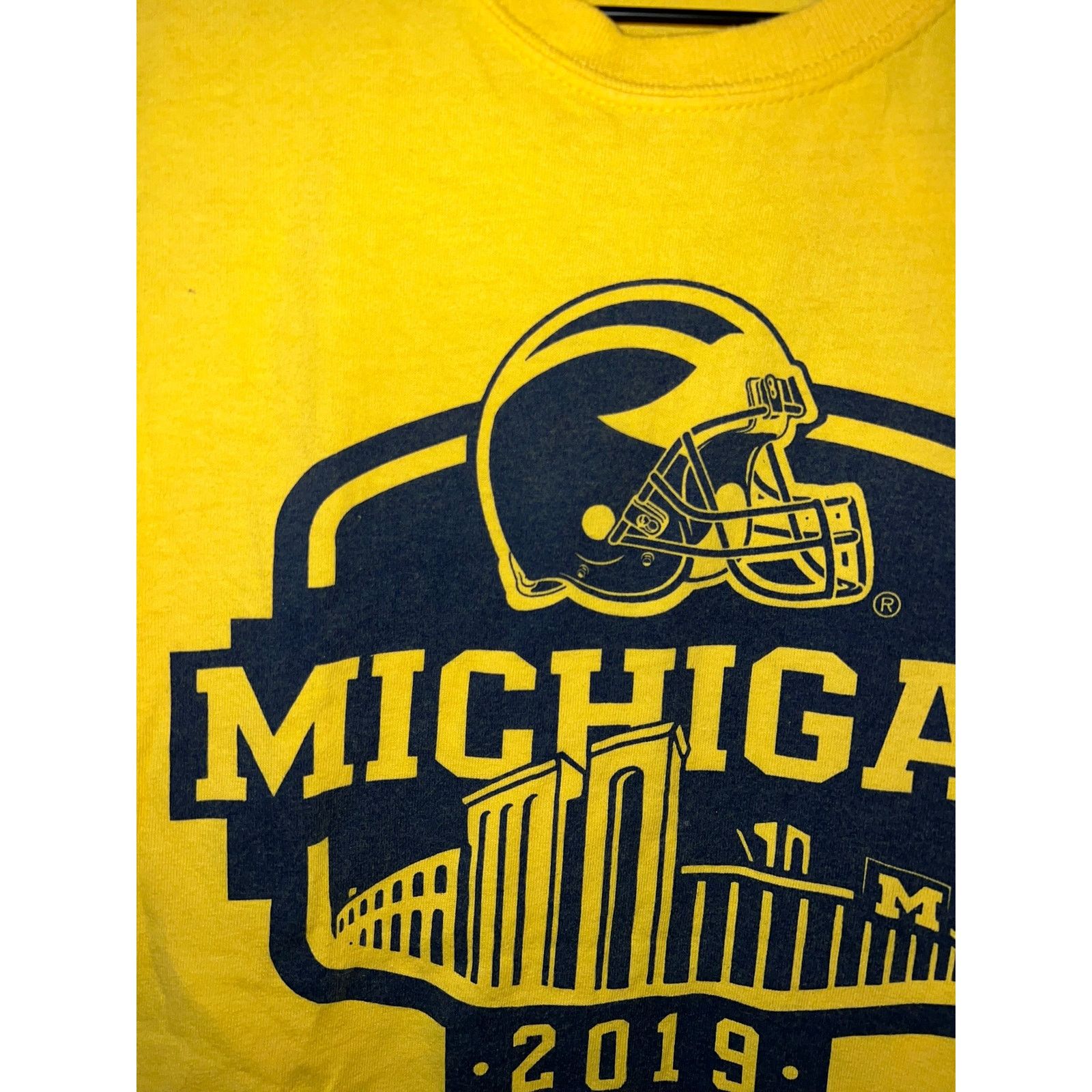 NCAA Michigan Football Shirt Go Blue NCAA College Shirt M Medium Size US M / EU 48-50 / 2 - 3 Thumbnail