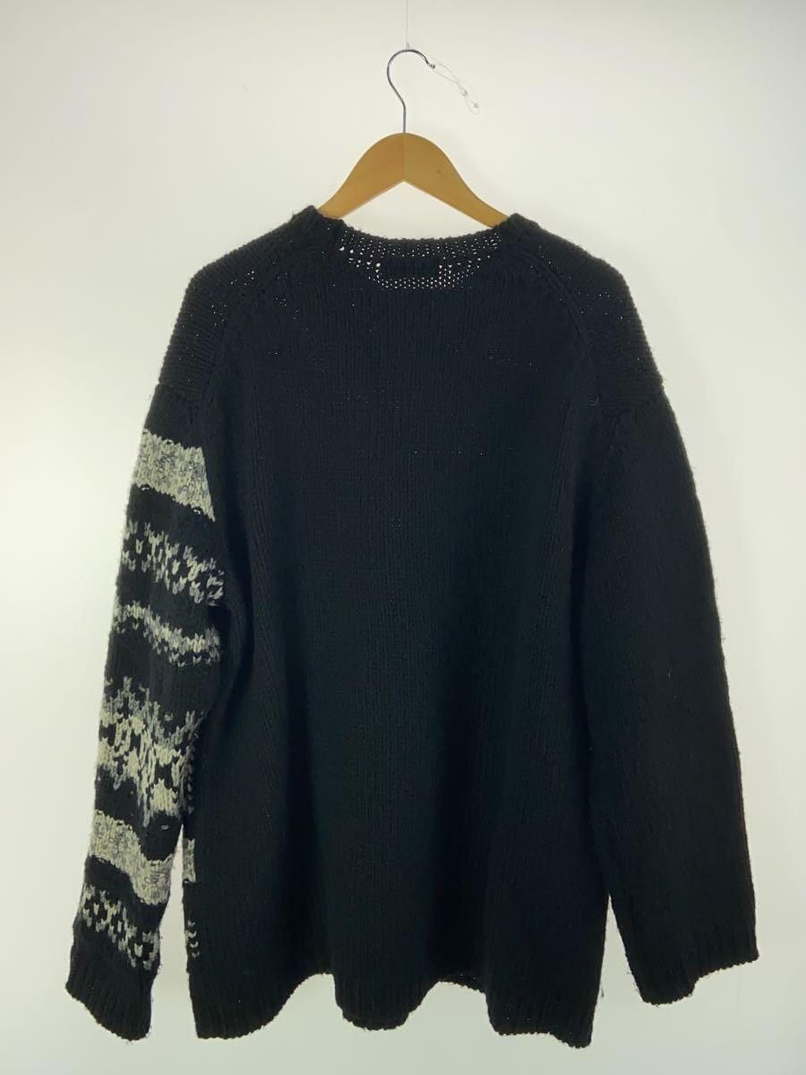 Yohji Yamamoto 🐎 Nordic Wool Sweater Size US L / EU 52-54 / 3 - 2 Thumbnail