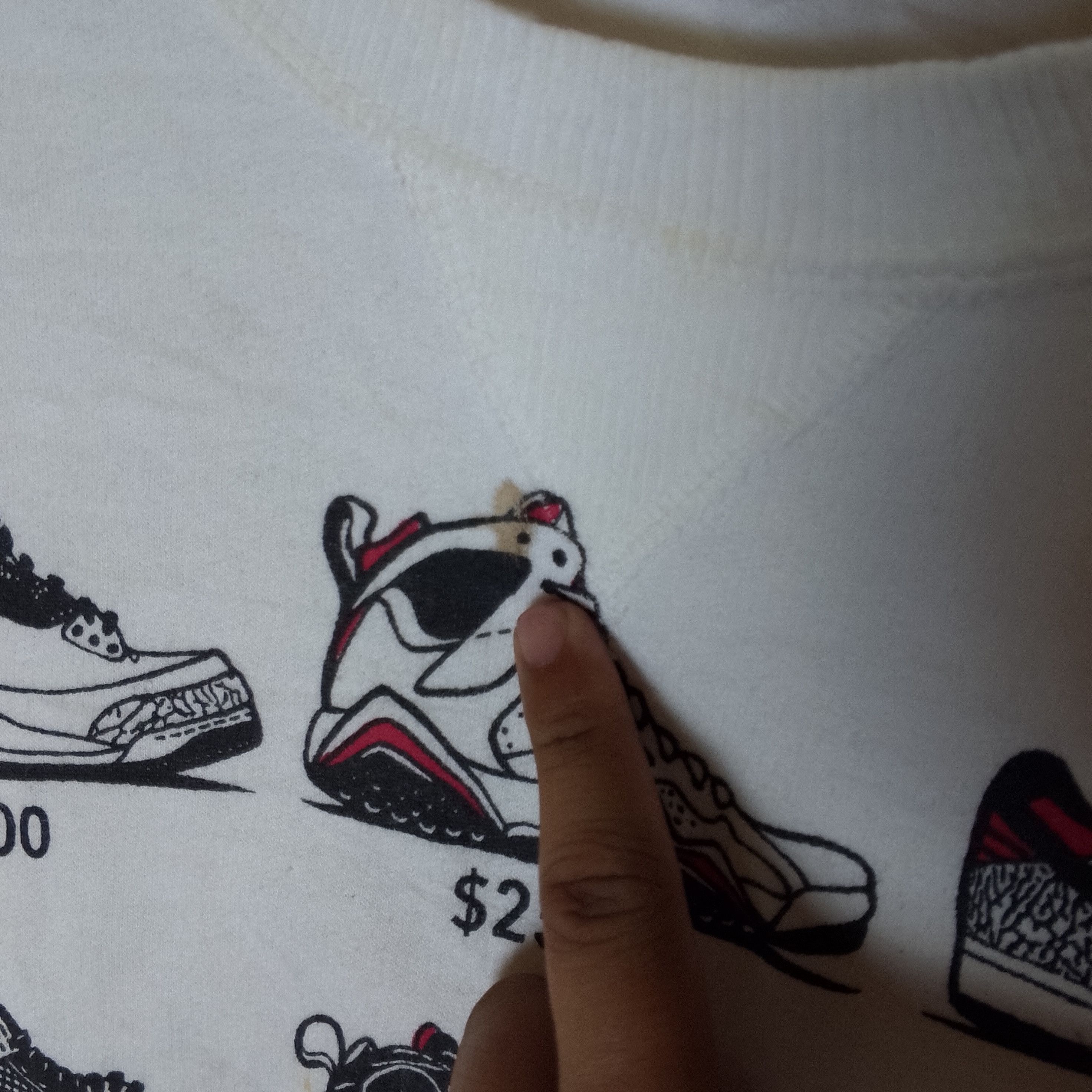 Vintage Jordan Shoes Price Sweatshirt Size US XXL / EU 58 / 5 - 6 Thumbnail