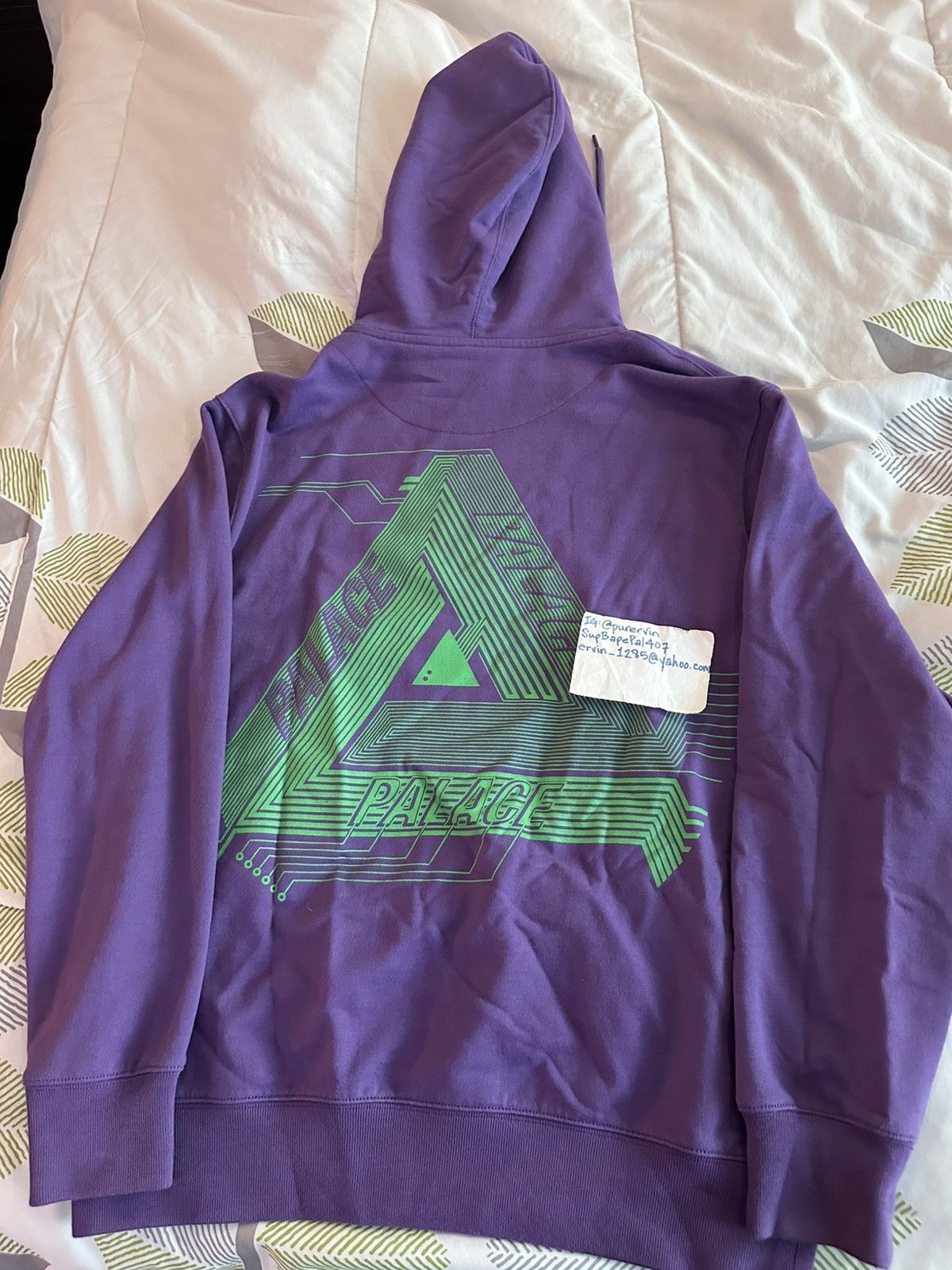 Palace Surkit Hood Purple size Large Size US L / EU 52-54 / 3 - 2 Thumbnail