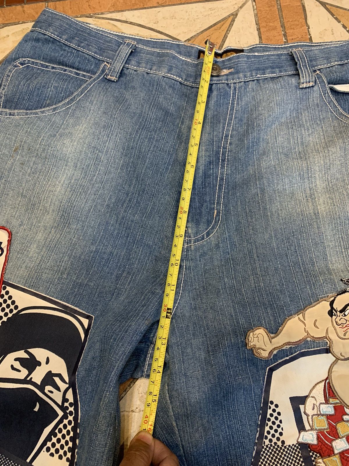 Designer × Japanese Brand × Vintage JAPANESE DESIGNER JEANS Size US 36 / EU 52 - 6 Thumbnail