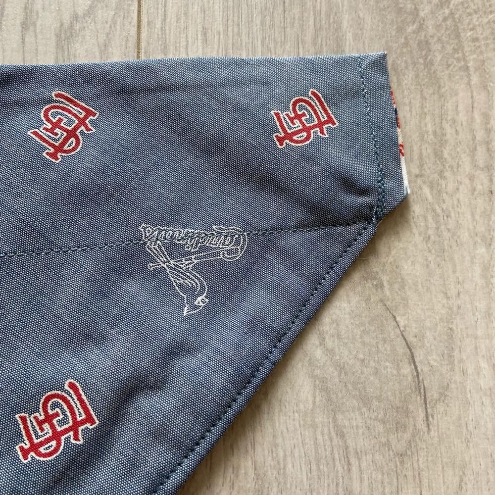 Designer St Louis Cardinals Dog Bandana Size ONE SIZE - 2 Thumbnail