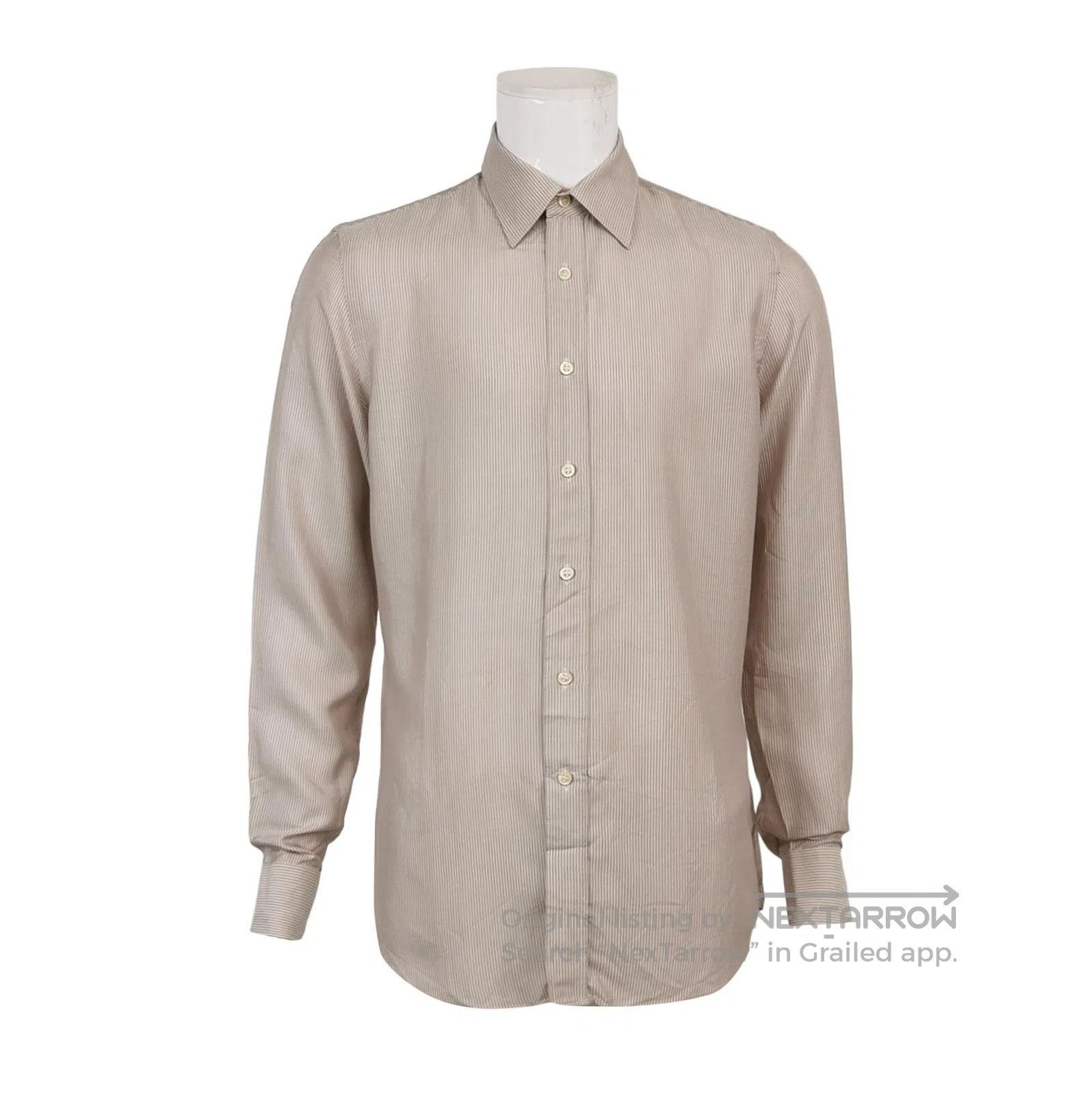 Prada Silk Button.