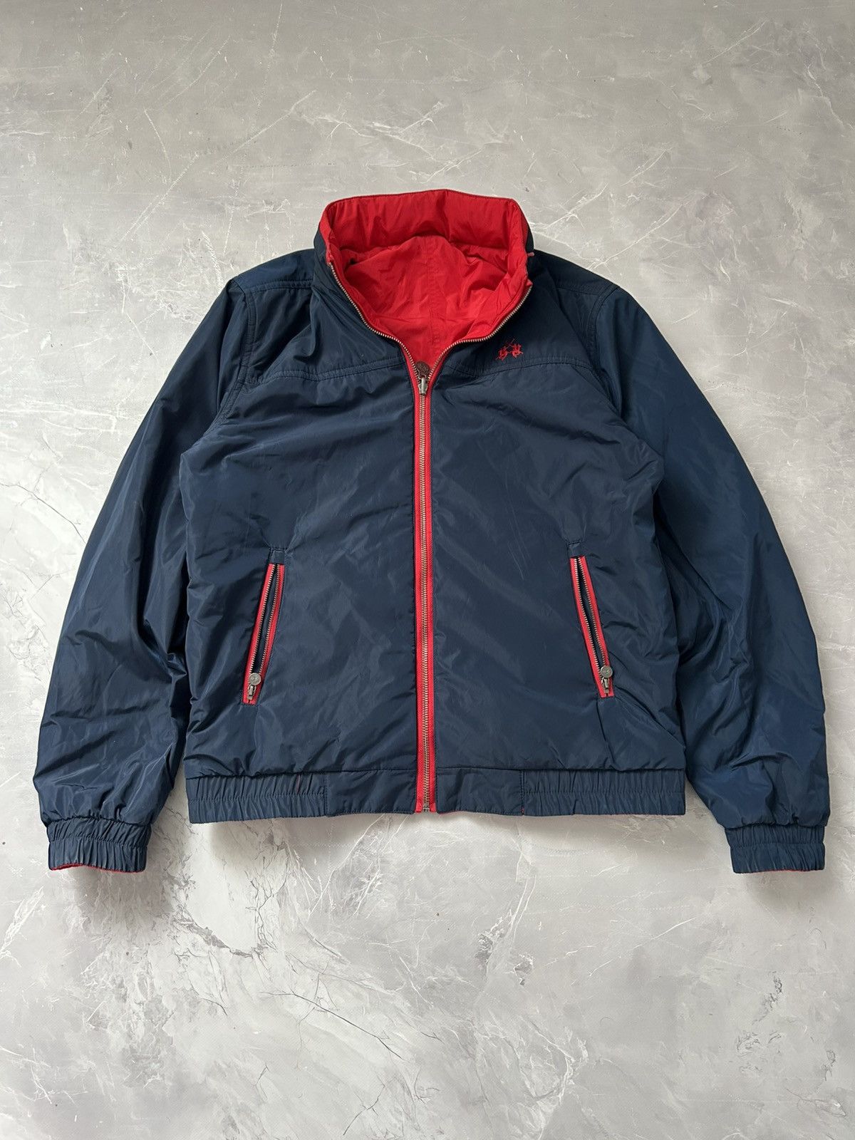 La Martina LA MARTINA Argentina Full Zip Big Logo Reversible Jacket Size US L / EU 52-54 / 3 - 2 Thumbnail