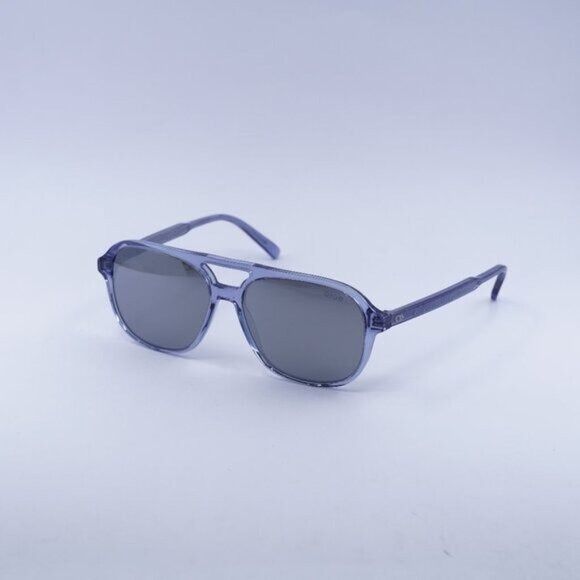 Dior Dior INDIOR N1I 80A4 Sunglasses Transparent Blue Square Size ONE SIZE - 4 Thumbnail