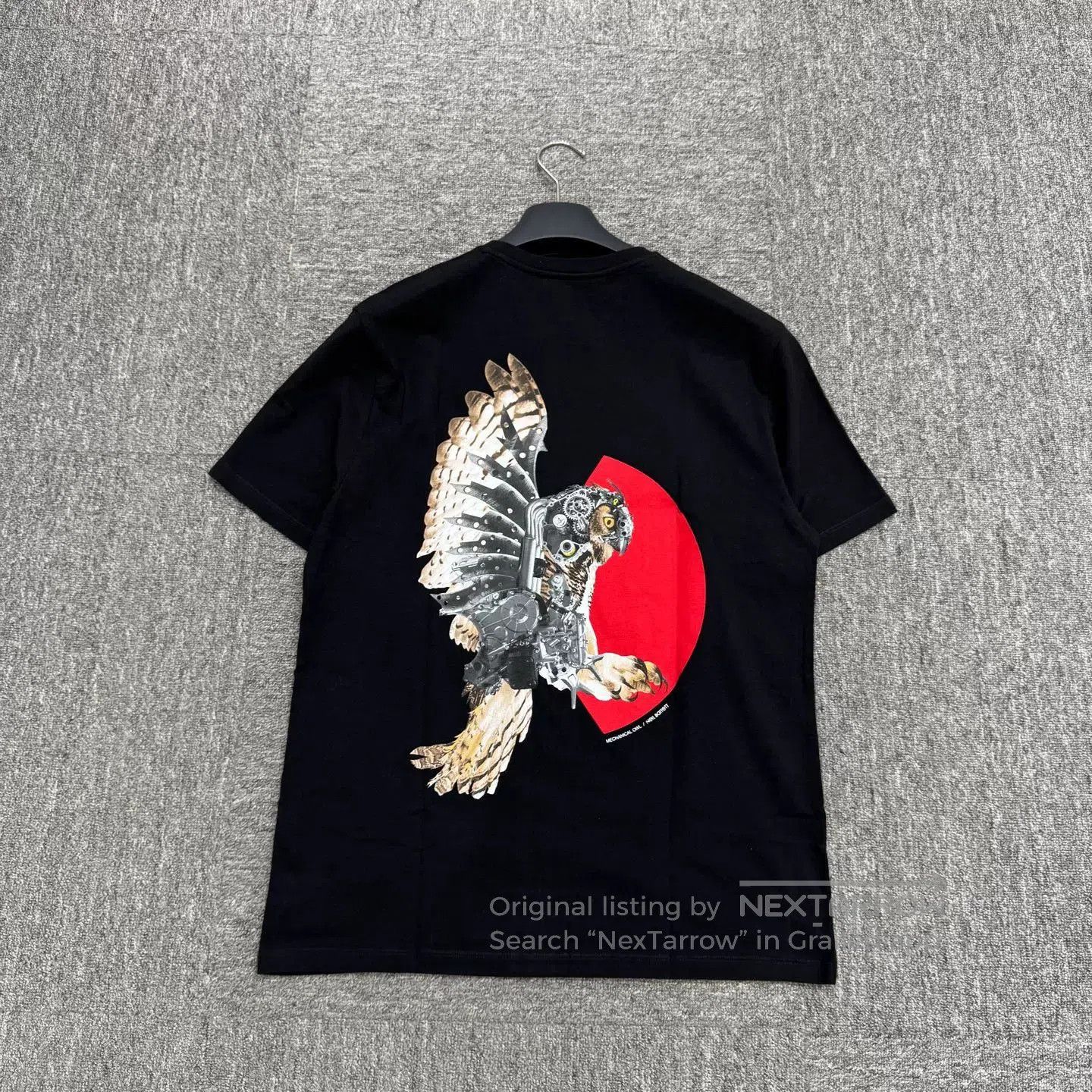 Neil Barrett Neil Barrett Mechanical Owl T-Shirt. Size US M / EU 48-50 / 2 - 5 Thumbnail
