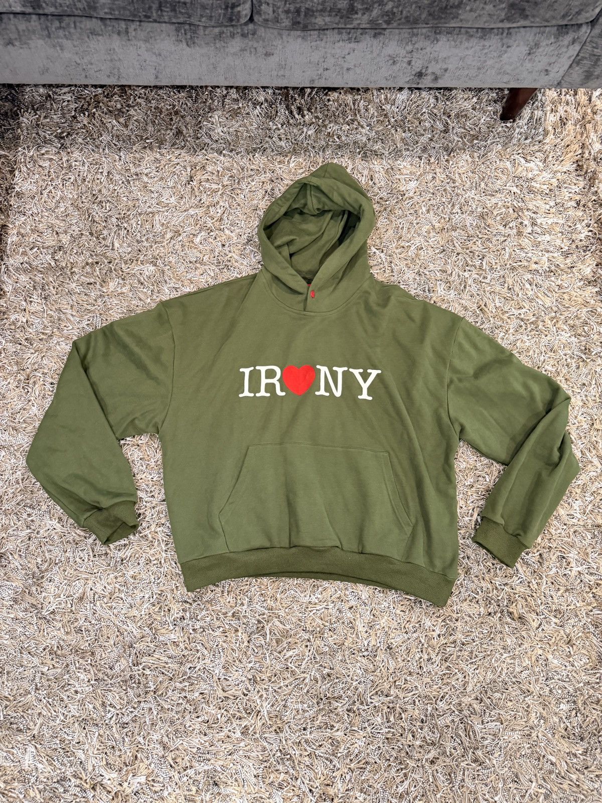 Fugazi Irony hoodie Size US XL / EU 56 / 4 - 1 Thumbnail