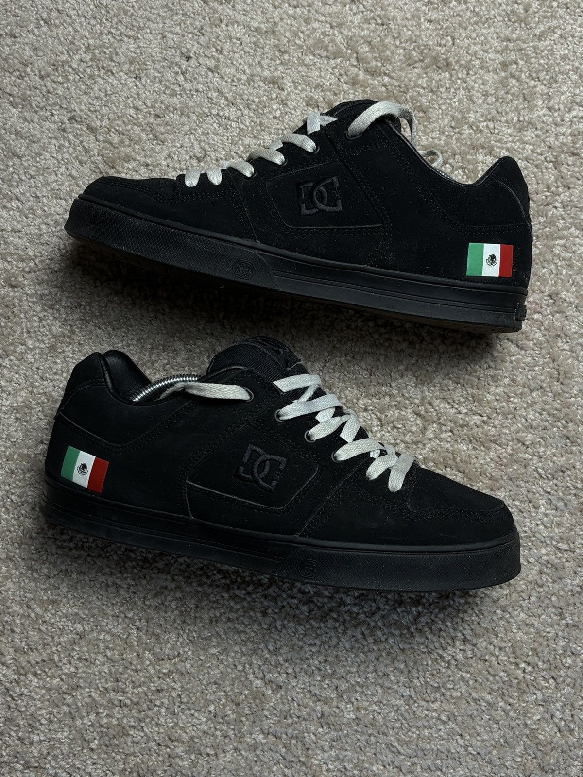 DC DC Pure Skate Low Mexico Sneakers Skateboard Shoes Vintage Size US 10 / EU 43 - 4 Thumbnail