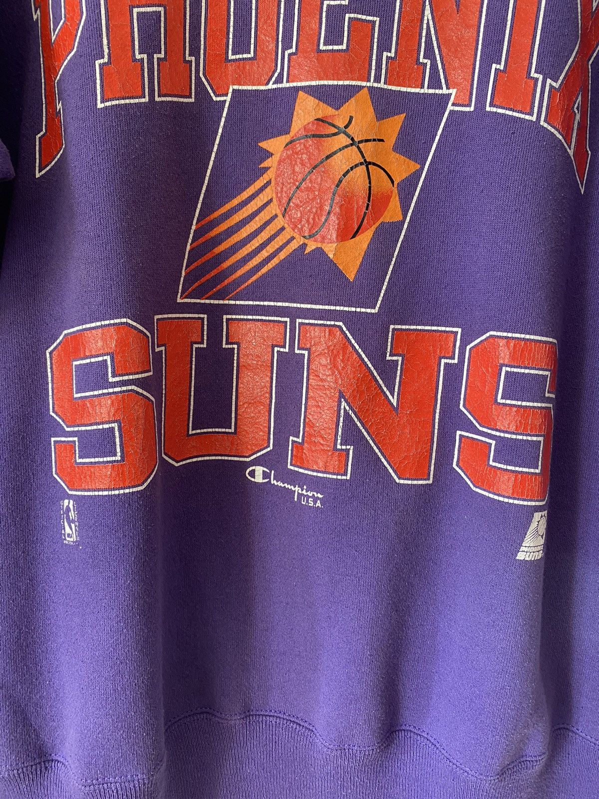 Champion × NBA × Starter Vintage Phoenix Suns 90s sweatshirt Crewneck Size US M / EU 48-50 / 2 - 2 Thumbnail