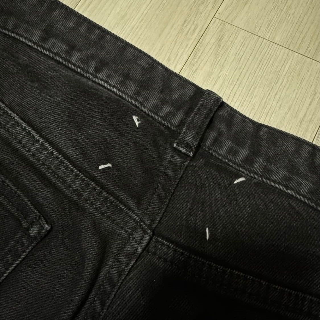 Maison Margiela Maison Margiela Black Denim Jeans Size US 29 - 2 Thumbnail
