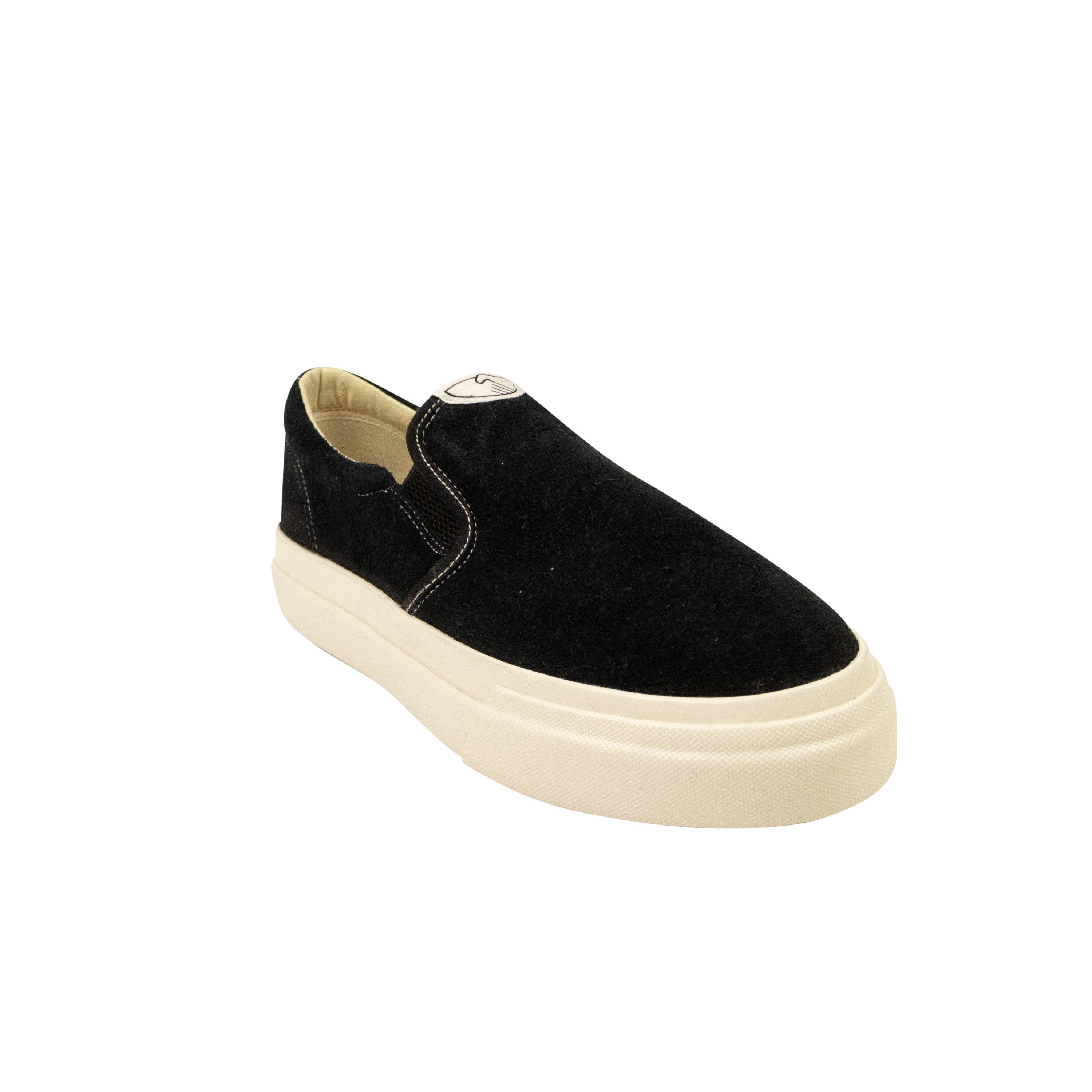 image of X Stepney Workers Club Black Slip-On Sneakers Size 9/42, Men's