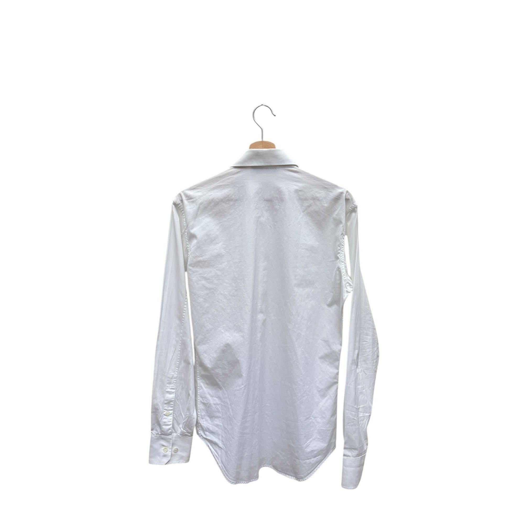 Yves Saint Laurent Classic White Button-Down Shirt Size US M / EU 48-50 / 2 - 3 Thumbnail