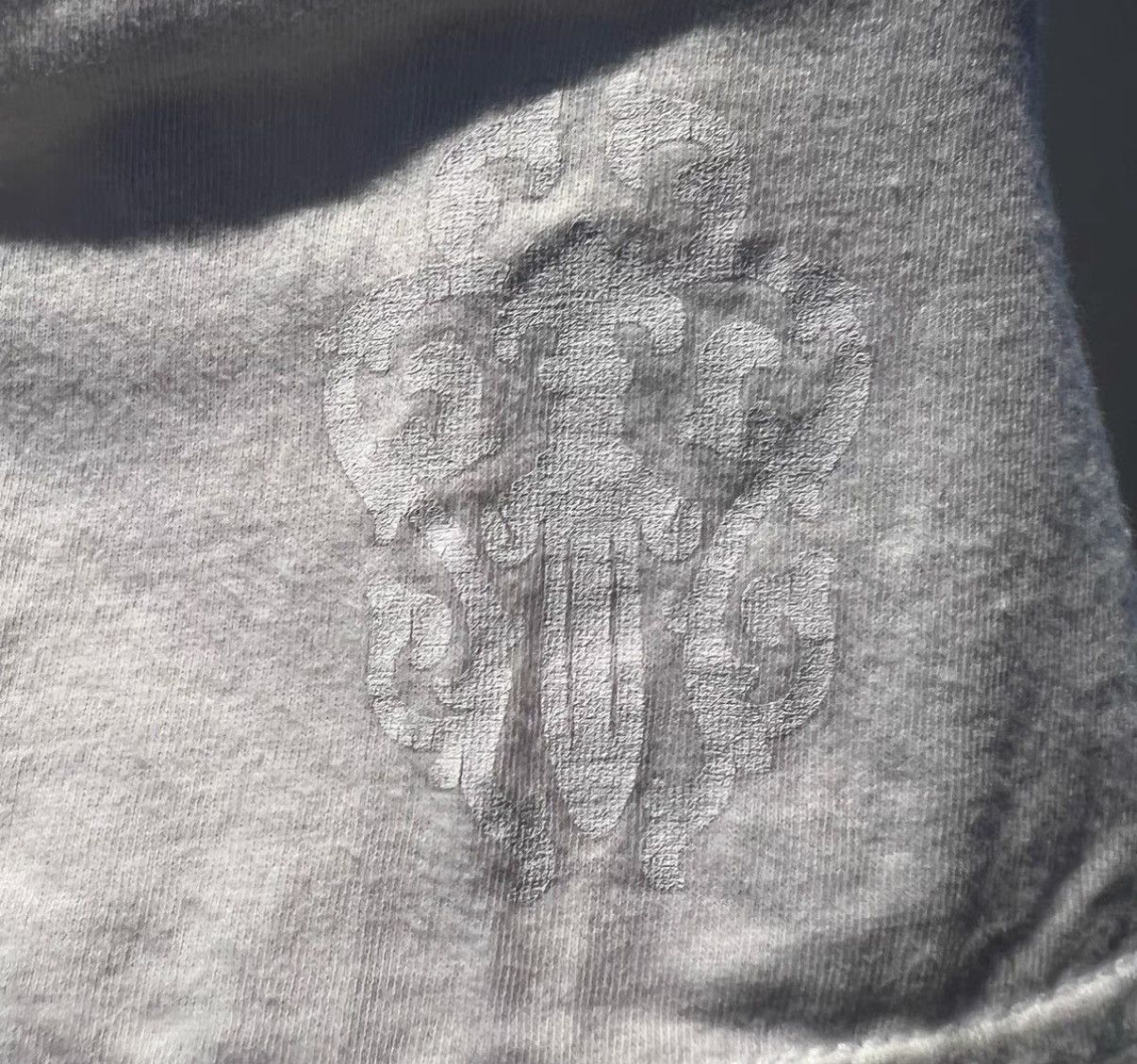 Chrome Hearts Chrome Hearts Scroll Print Basic White T-Shirt Size US L / EU 52-54 / 3 - 4 Thumbnail
