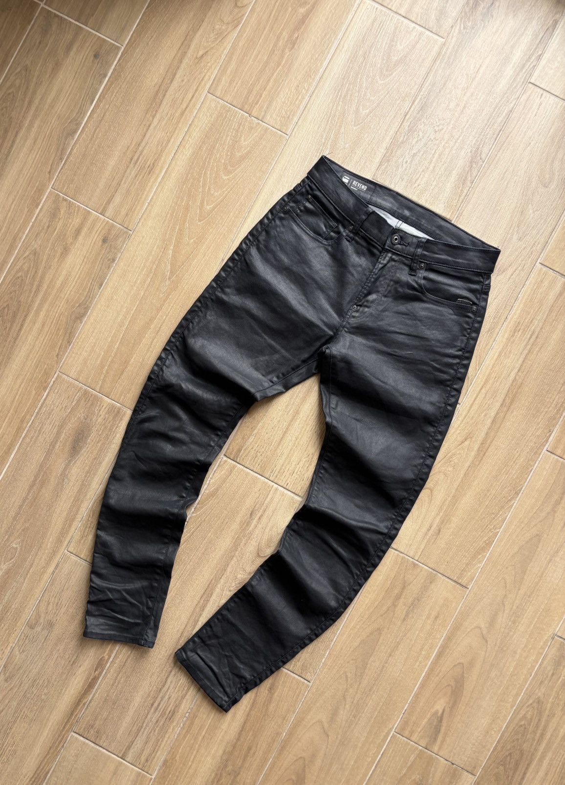 G star Raw Waxed Revend Skinny Jeans