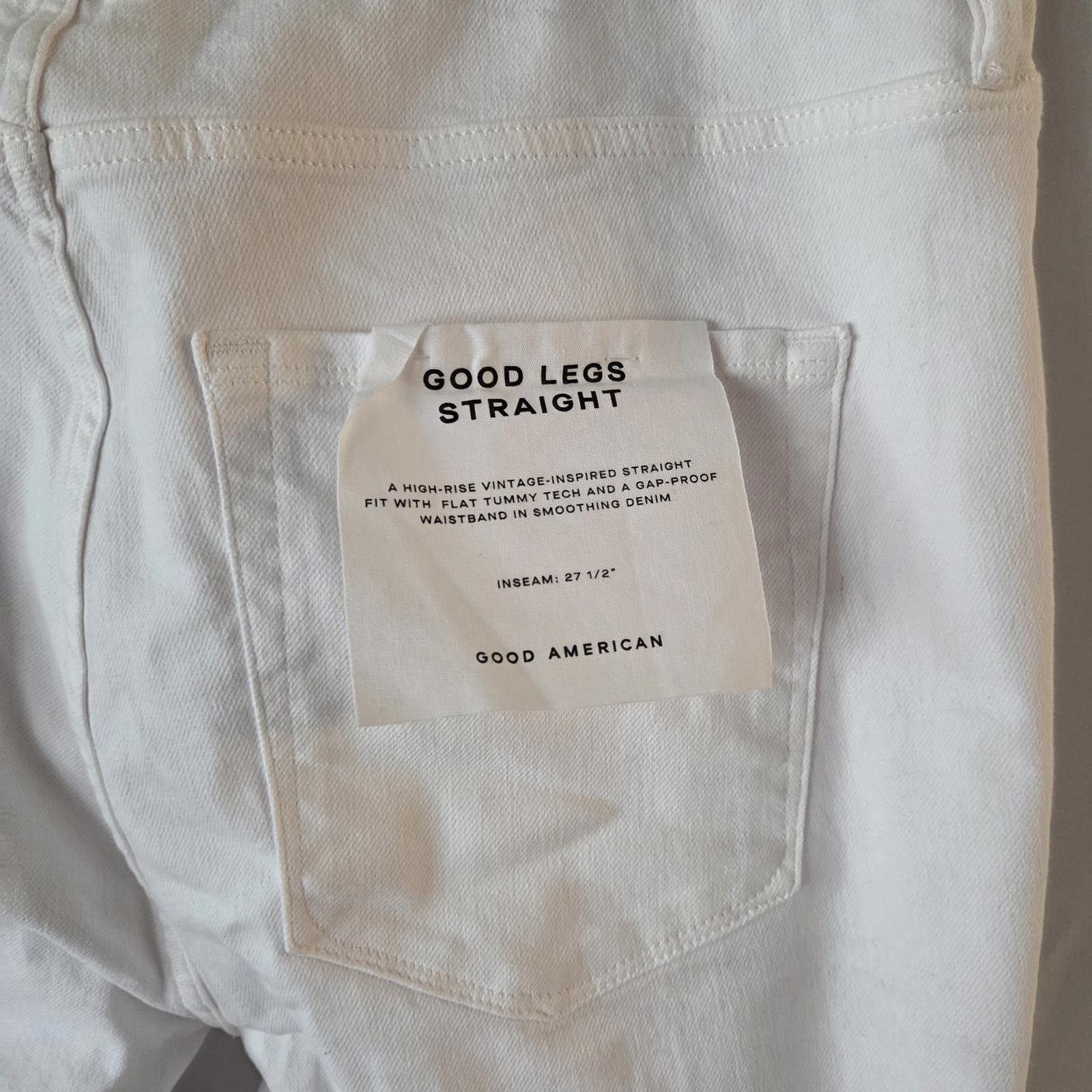 Designer Good American - Good Legs Straight Jeans - Size 20 Size 42" / US 20 - 6 Thumbnail
