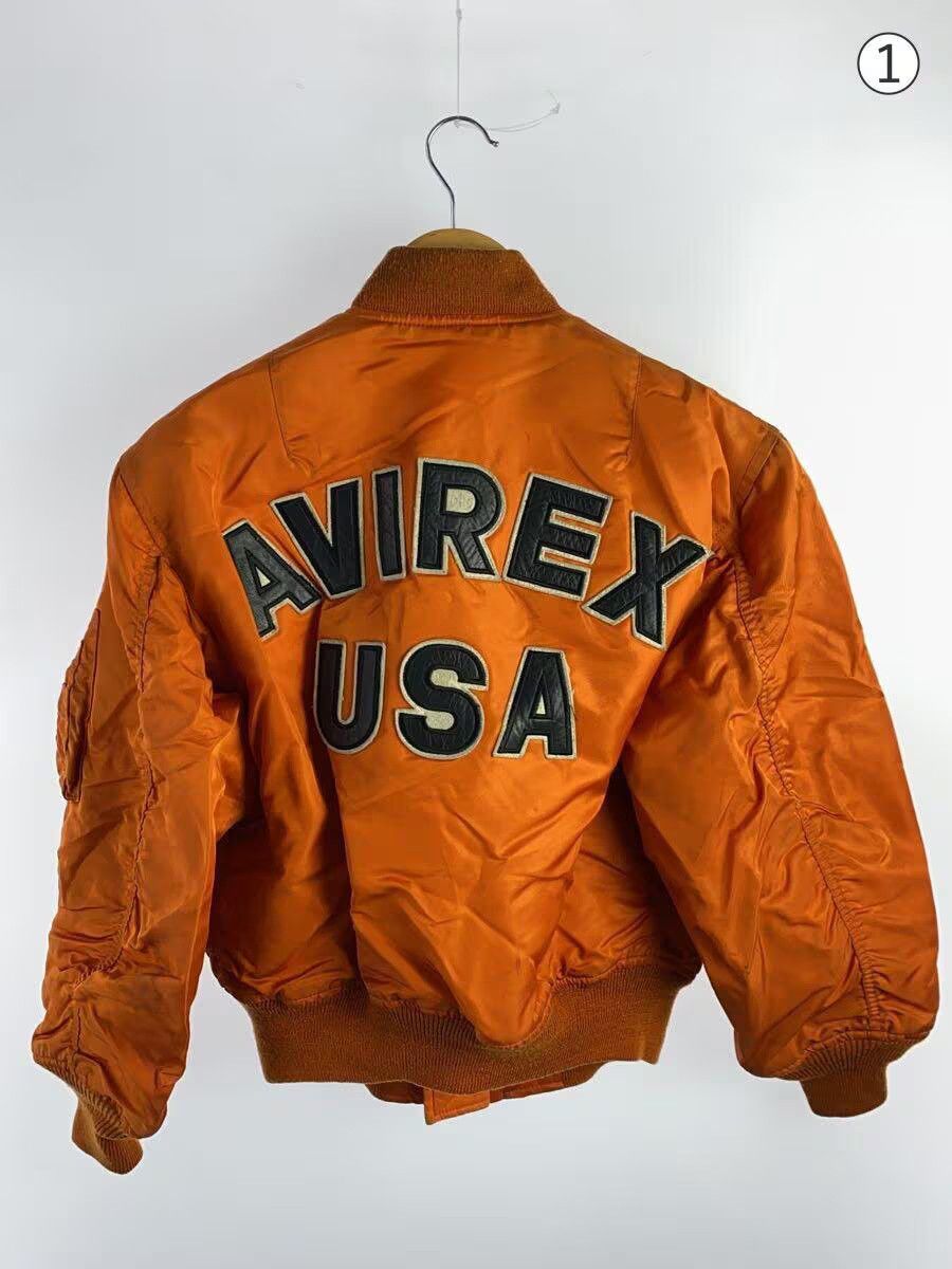 Avirex Avirex Ma-1 Blouson Jkt Short Length Nylon Jkt Orange Size US XS / EU 42 / 0 - 2 Thumbnail