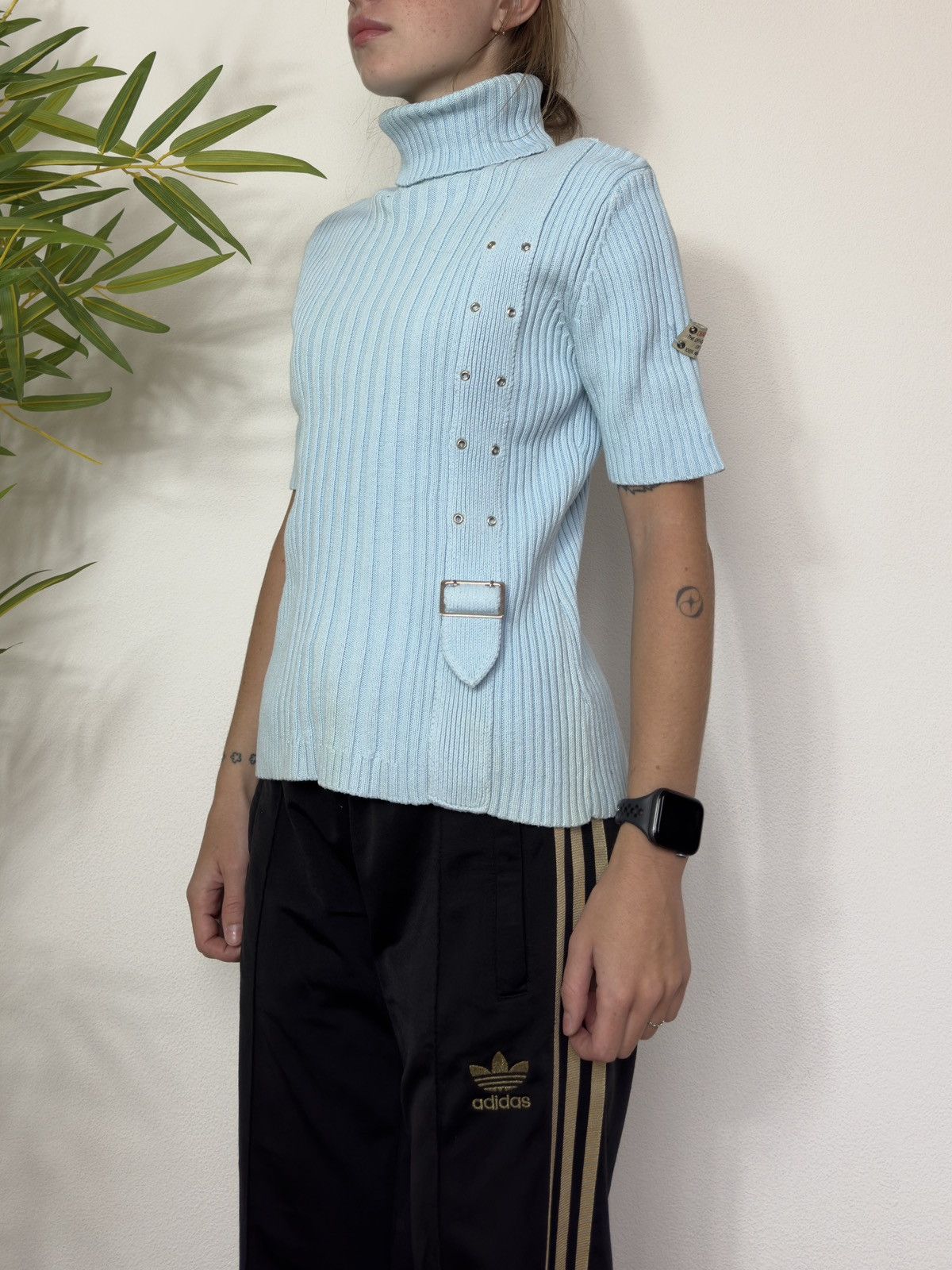 DKNY VINTAGE DONNA KARAN RIBBED SWEATER Size M / US 6-8 / IT 42-44 - 3 Thumbnail