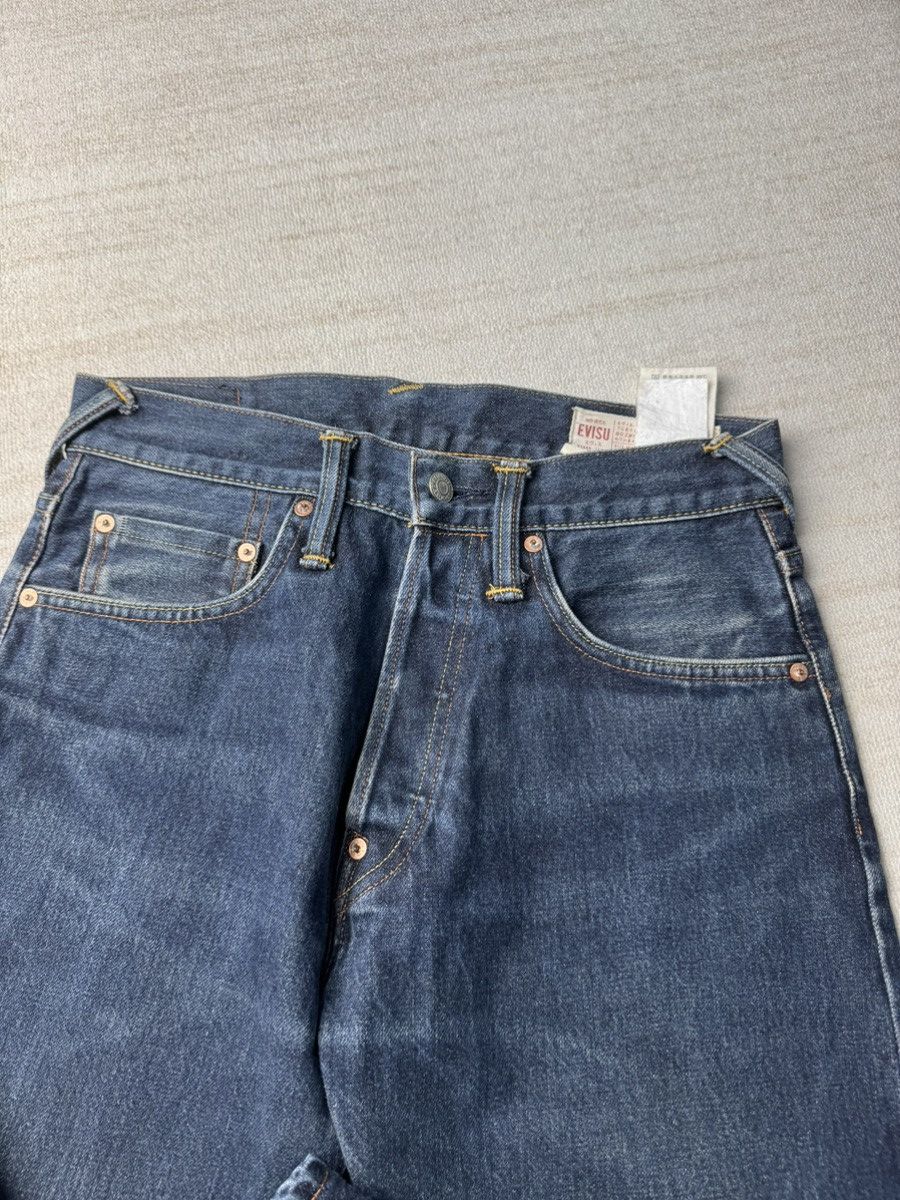 Evisu UK🇬🇧 logo denim 28x34 Size US 28 / EU 44 - 6 Thumbnail