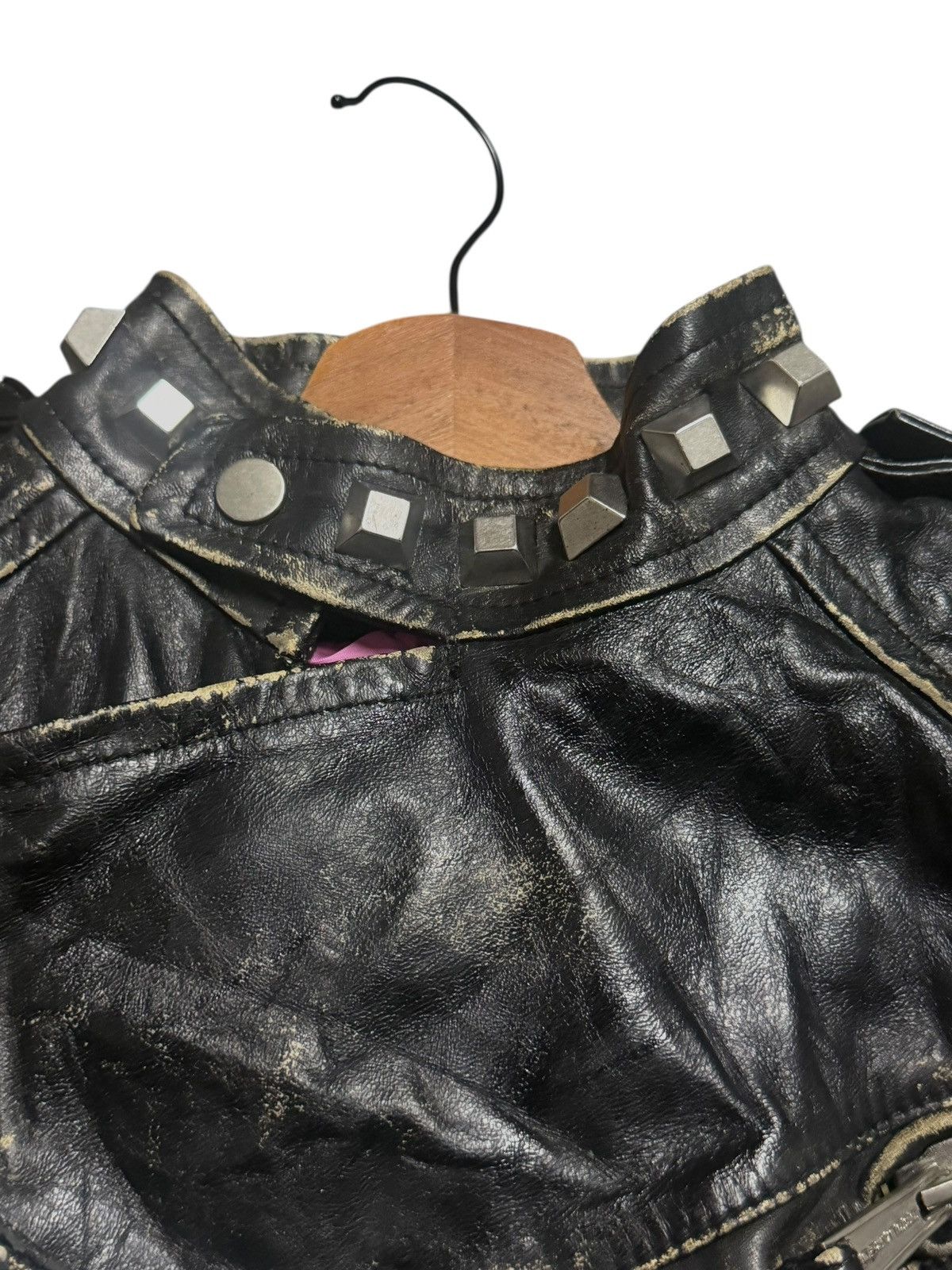Dsquared2 Dsquared2 Fall 2005 Runway Studded Leather Jacket Size XS / US 0-2 / IT 36-38 - 7 Thumbnail