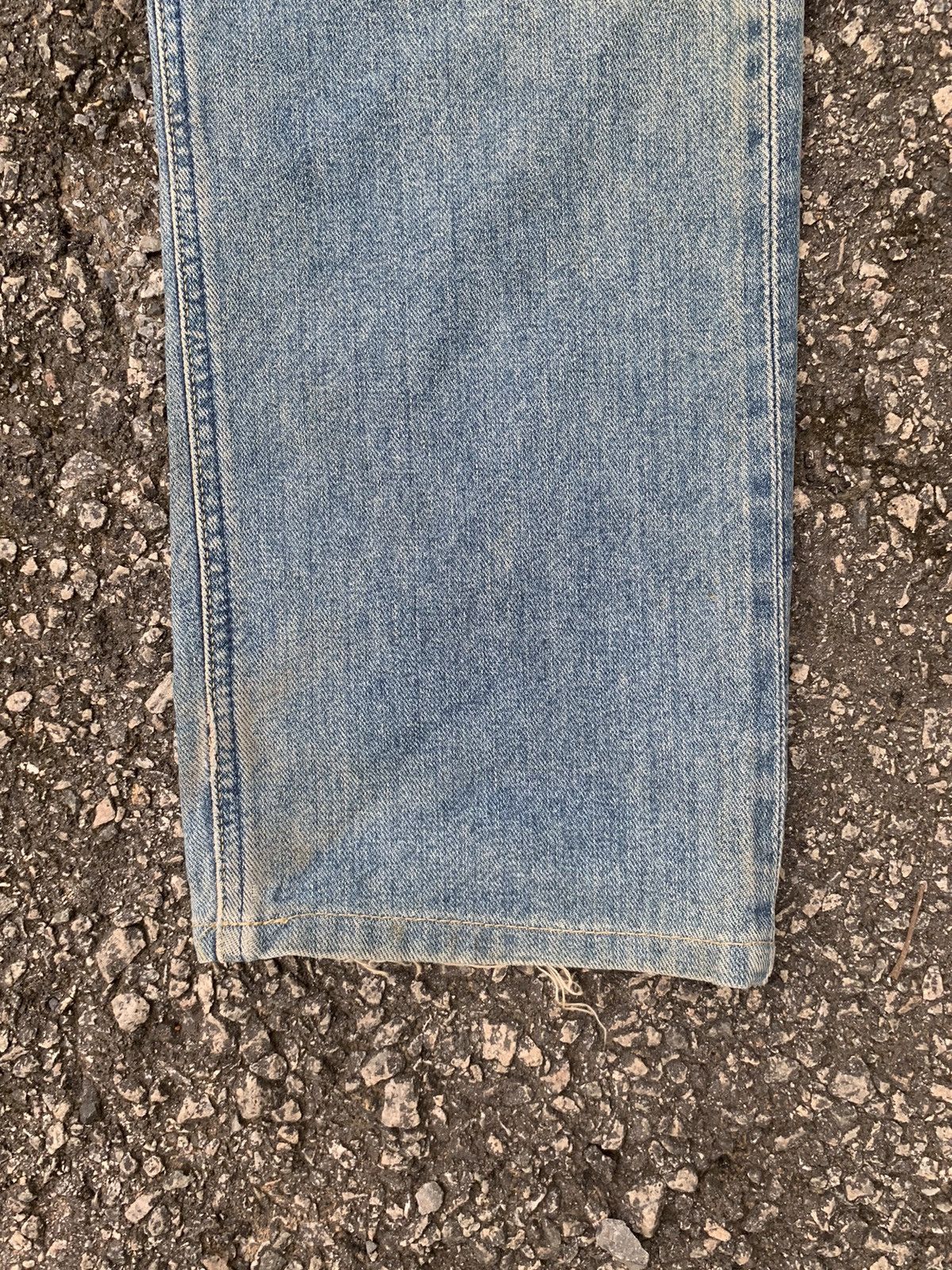 Jean × Lee × Vintage Vintage Lee Raiders Selvedge Distressed Denim Size US 29 - 13 Thumbnail