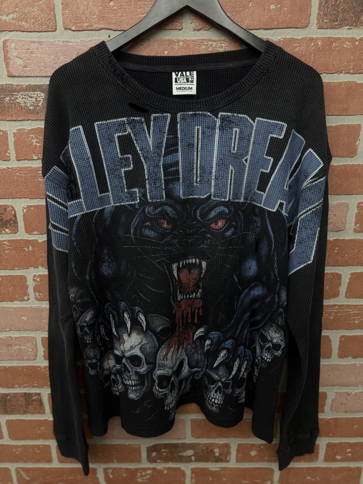 Vale Valley Cat Long Sleeve Shirt Size M (NEW) Size US M / EU 48-50 / 2 - 2 Thumbnail