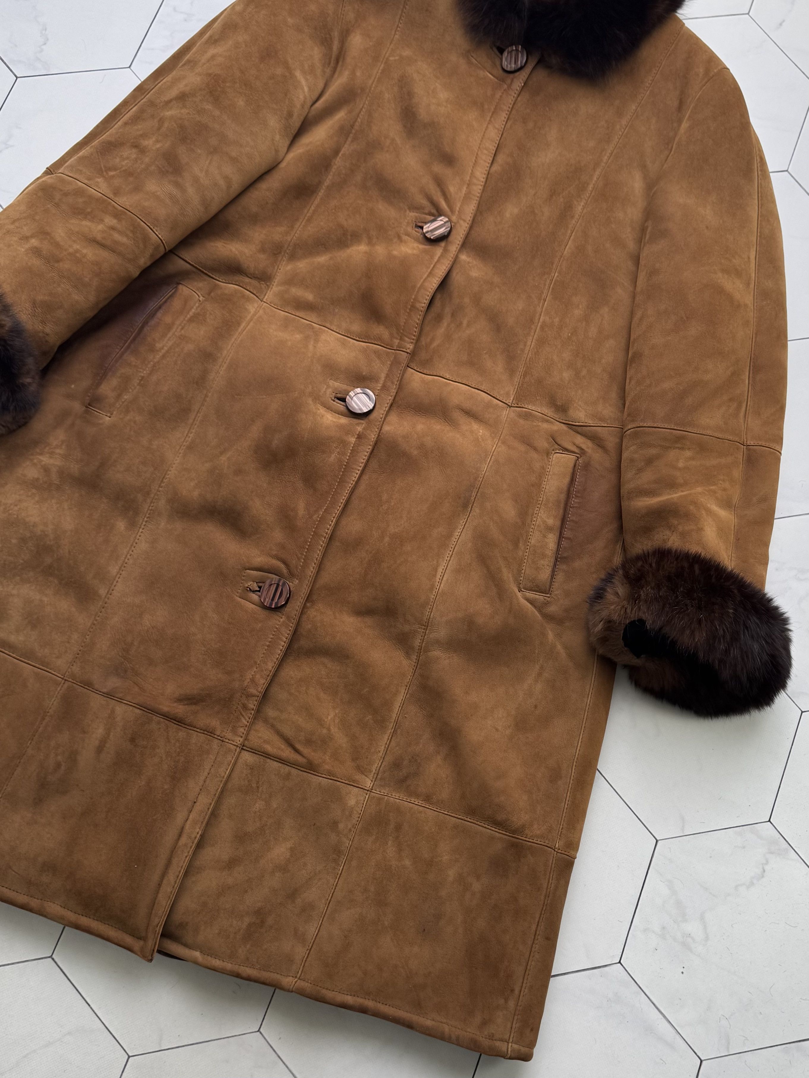 Vintage Vintage Real Sheepskin Coat Shearling Leather Luxury Winter Size M / US 6-8 / IT 42-44 - 8 Thumbnail