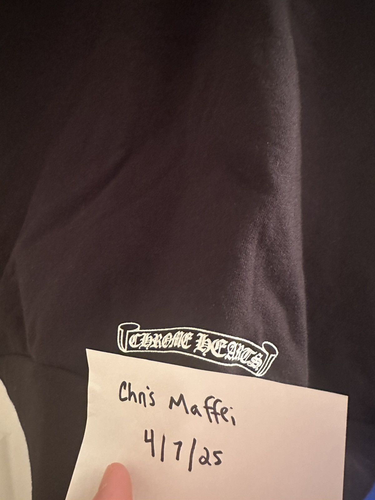 Chrome Hearts Chrome Hearts Script Pullover Hoodie Size US XL / EU 56 / 4 - 2 Thumbnail