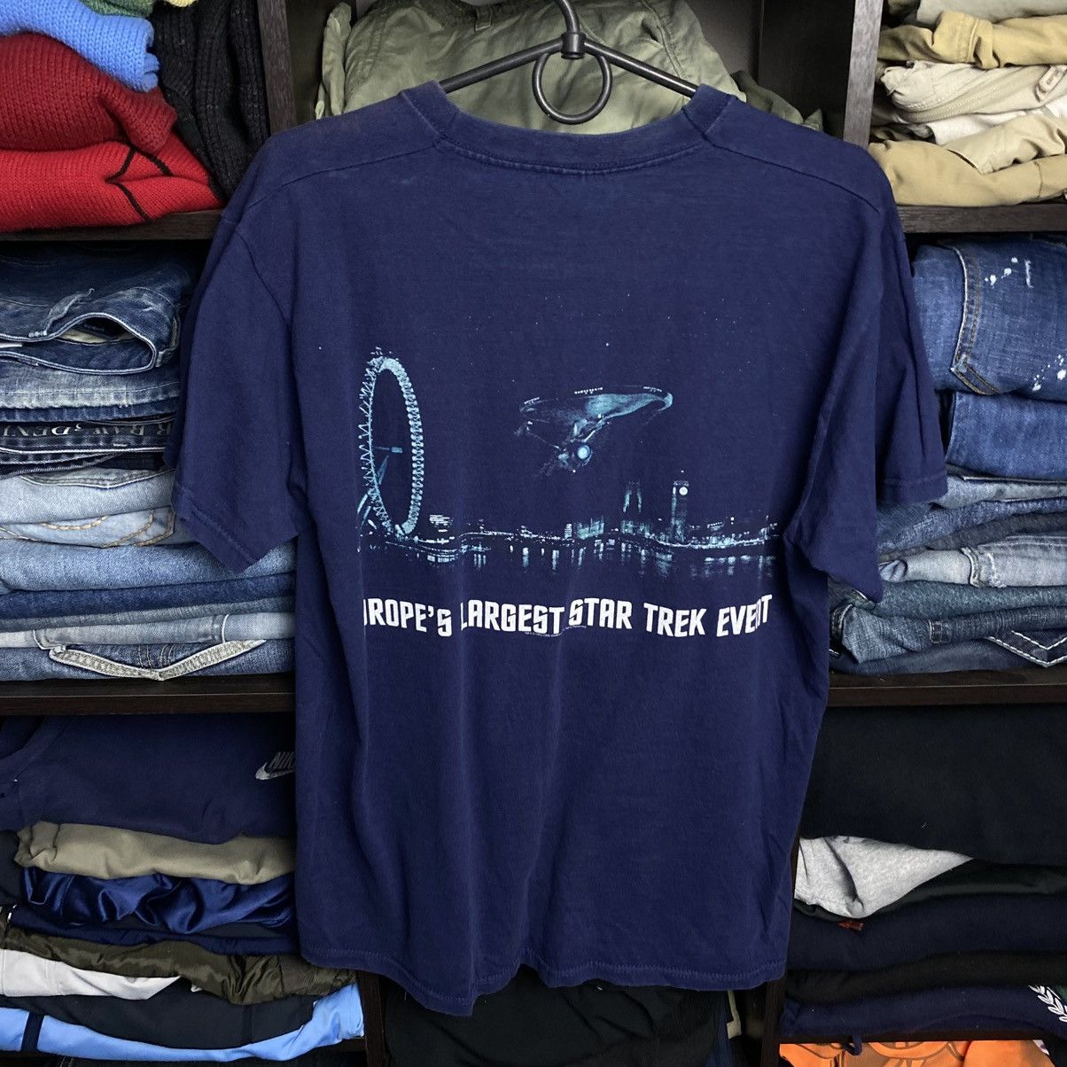 Band Tees Vintage Star Trek Europe Tour 2012 Big Logo rock band tee Size US M / EU 48-50 / 2 - 2 Thumbnail