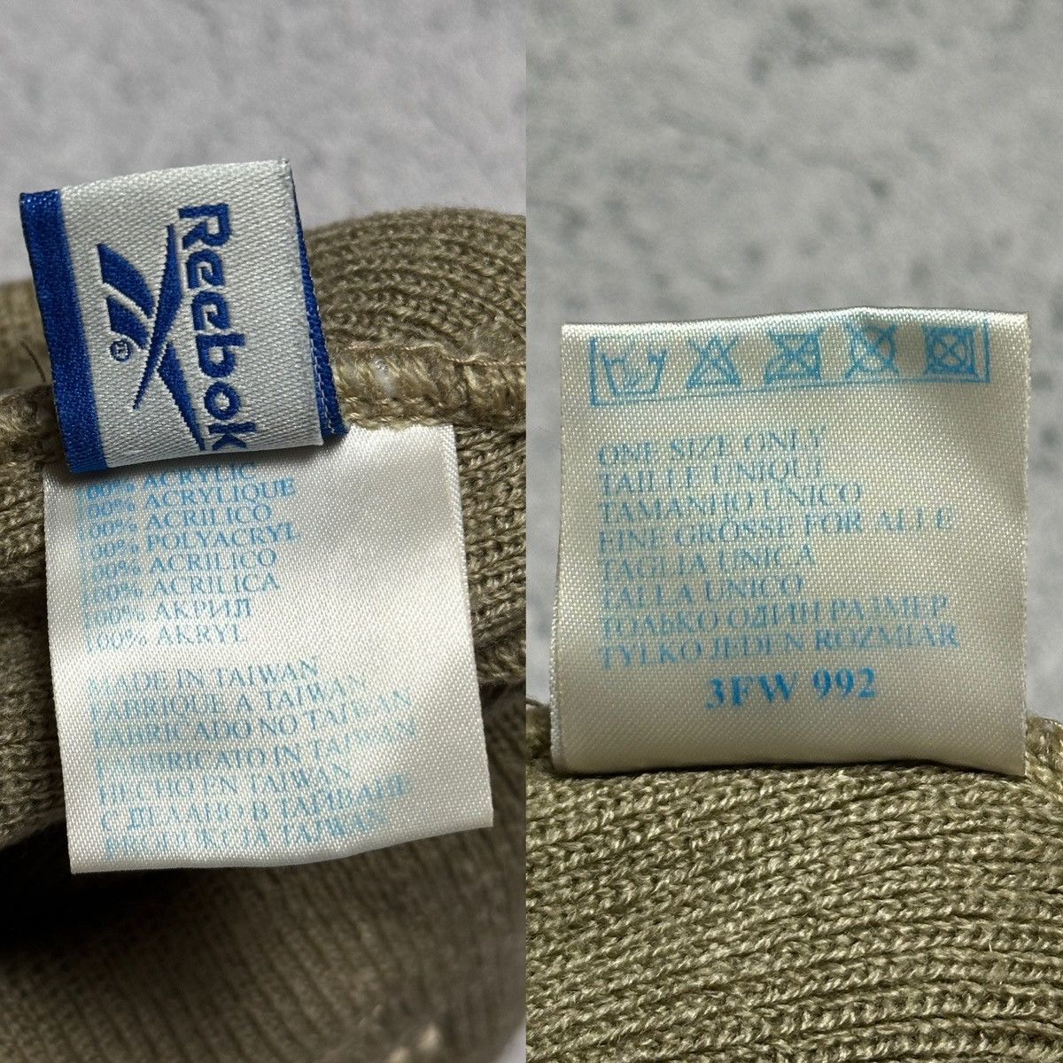 Reebok Vintage Reebok Beanie Hat Size ONE SIZE - 7 Thumbnail