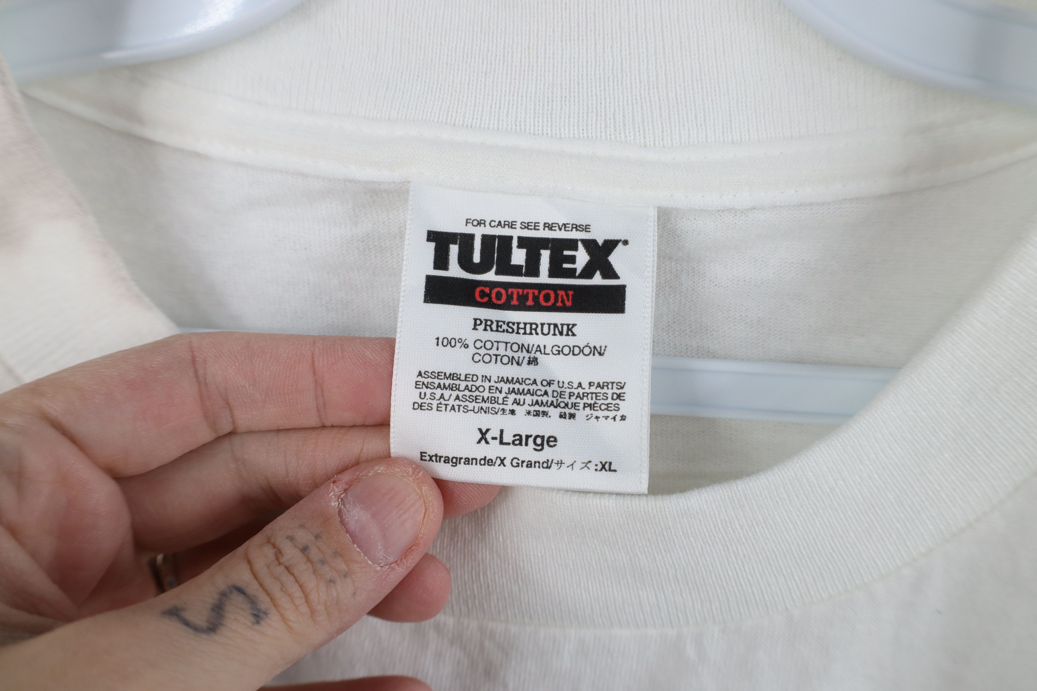 Vintage Vintage 90s EFX MGM Grand Las Vegas Show T-Shirt White Size US XL / EU 56 / 4 - 6 Thumbnail