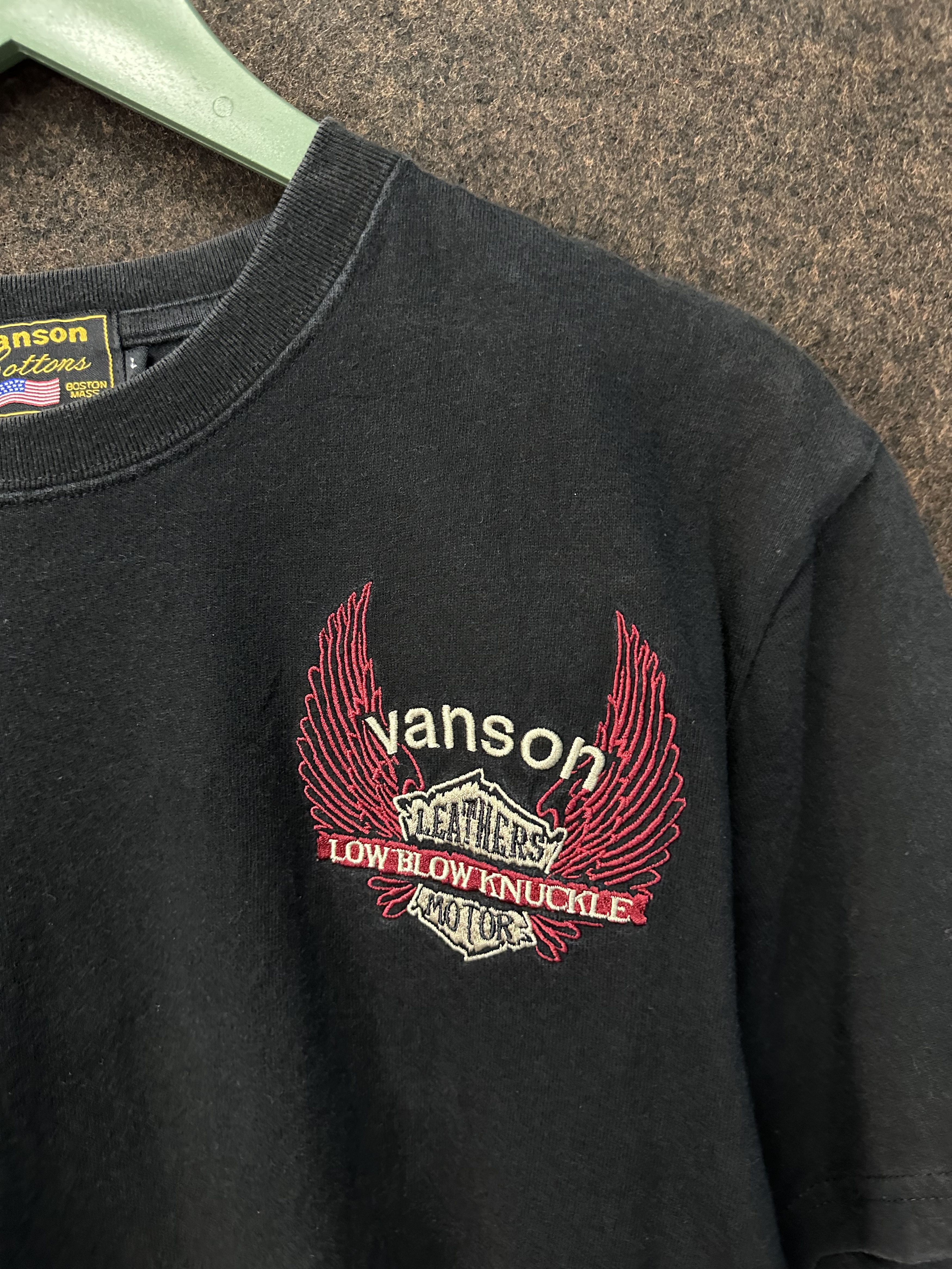Vanson Leathers Vanson Leathers Motorcycles Low blow Knuckle A1050 Size US M / EU 48-50 / 2 - 5 Thumbnail