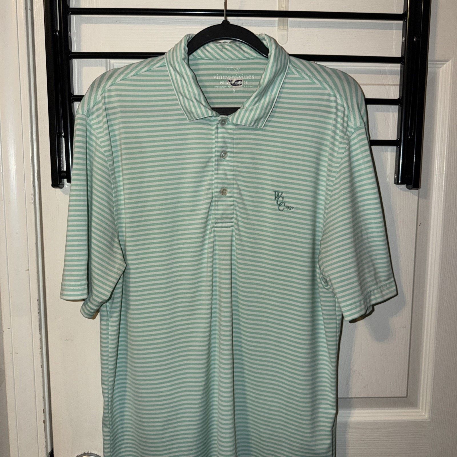 Vineyard Vines Vineyard Vines WCC Polo Shirt Green Small Size US S / EU 44-46 / 1 - 1 Thumbnail