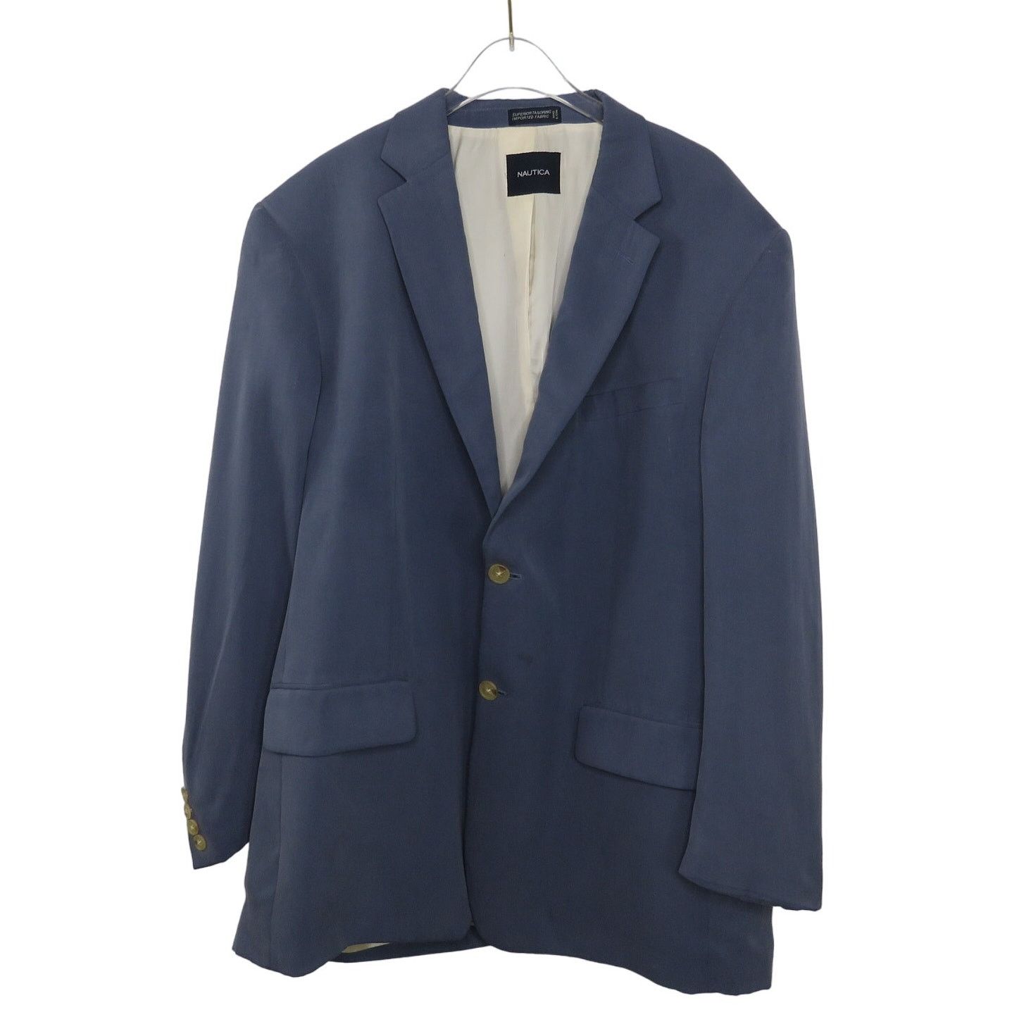 Nautica Nautica Navy Blue Men's Suit Jacket Sport Coat Extra Large Size 50R - 7 Thumbnail